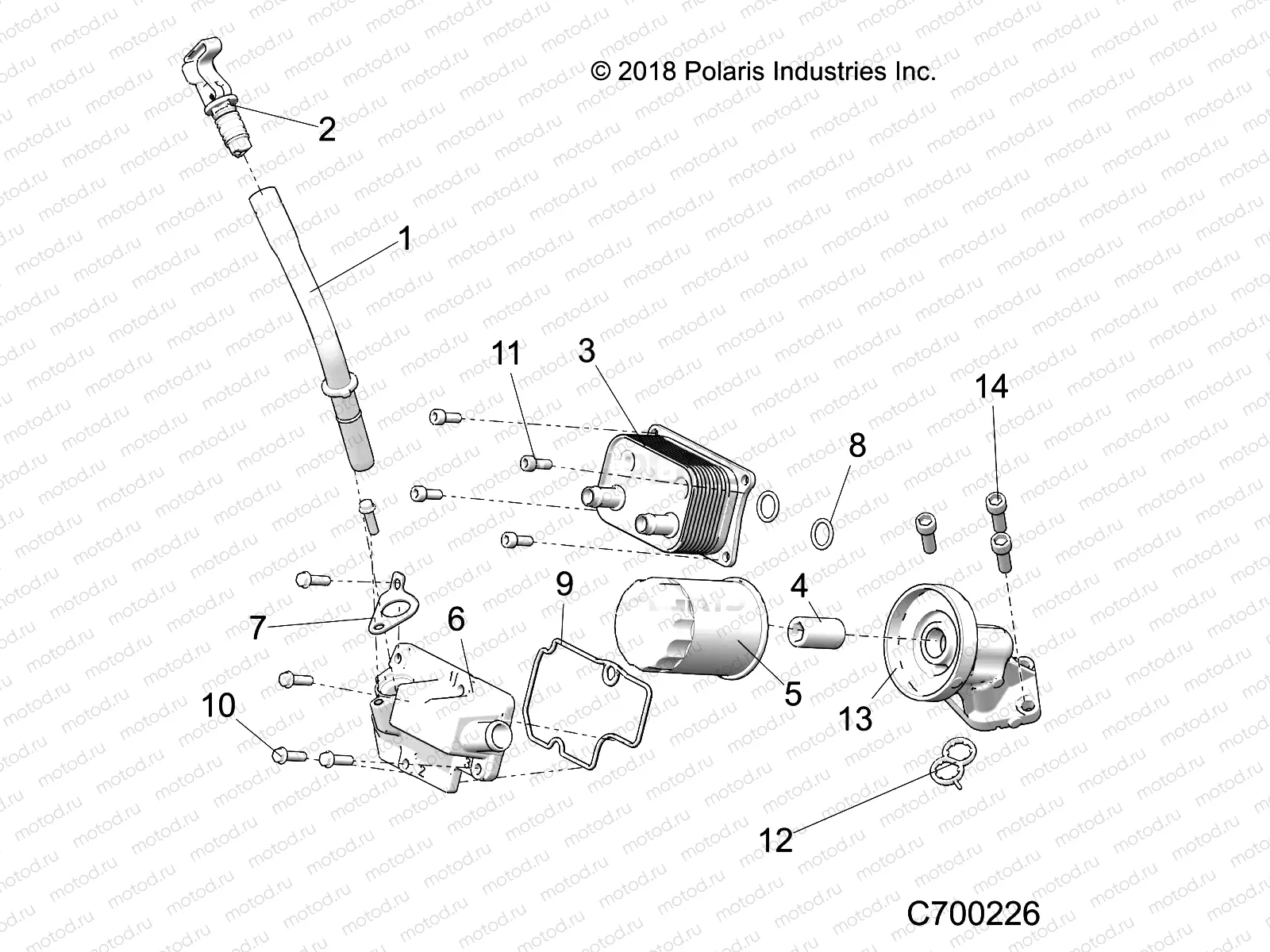 ENGINE | ENGINE, DIPSTICK AND OIL FILTER - R19RSE99/A (C700226)