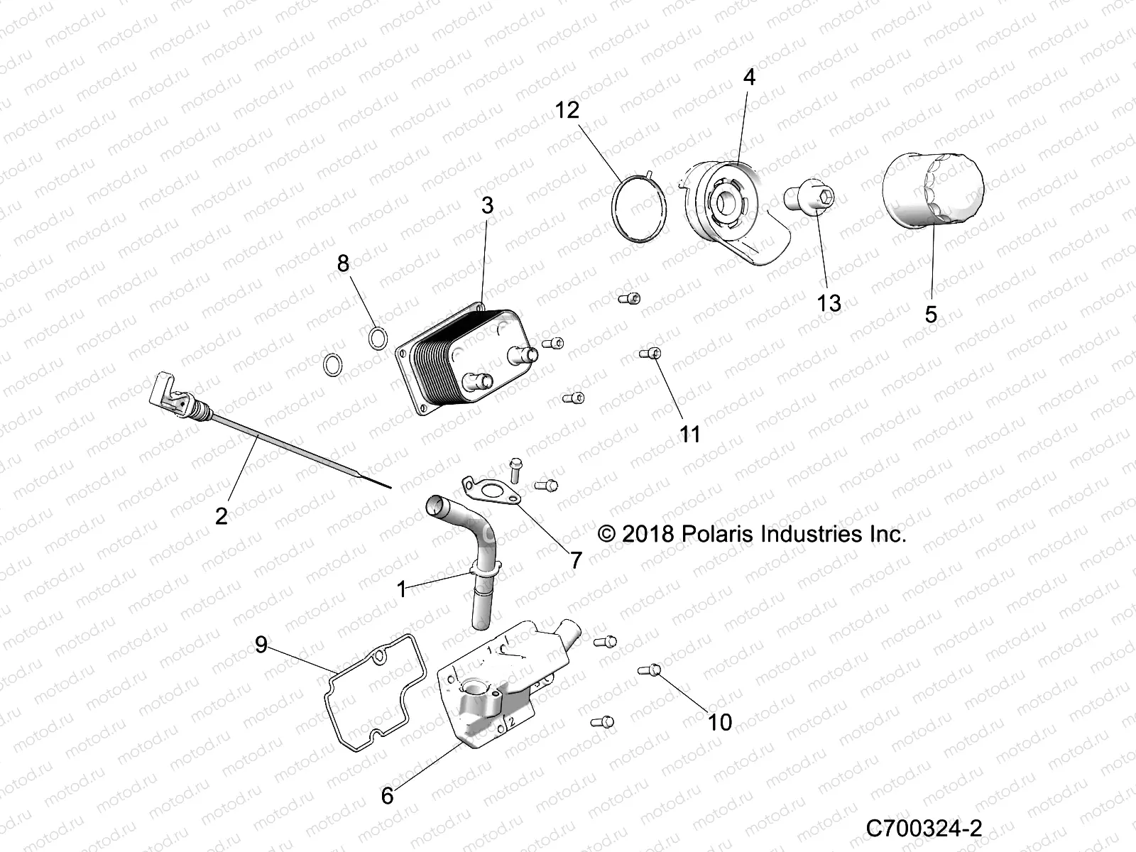 ENGINE | ENGINE, DIPSTICK AND OIL FILTER - Z19VEL92AK/BK/AR/BR/LR/AM/BM (C700324-2)