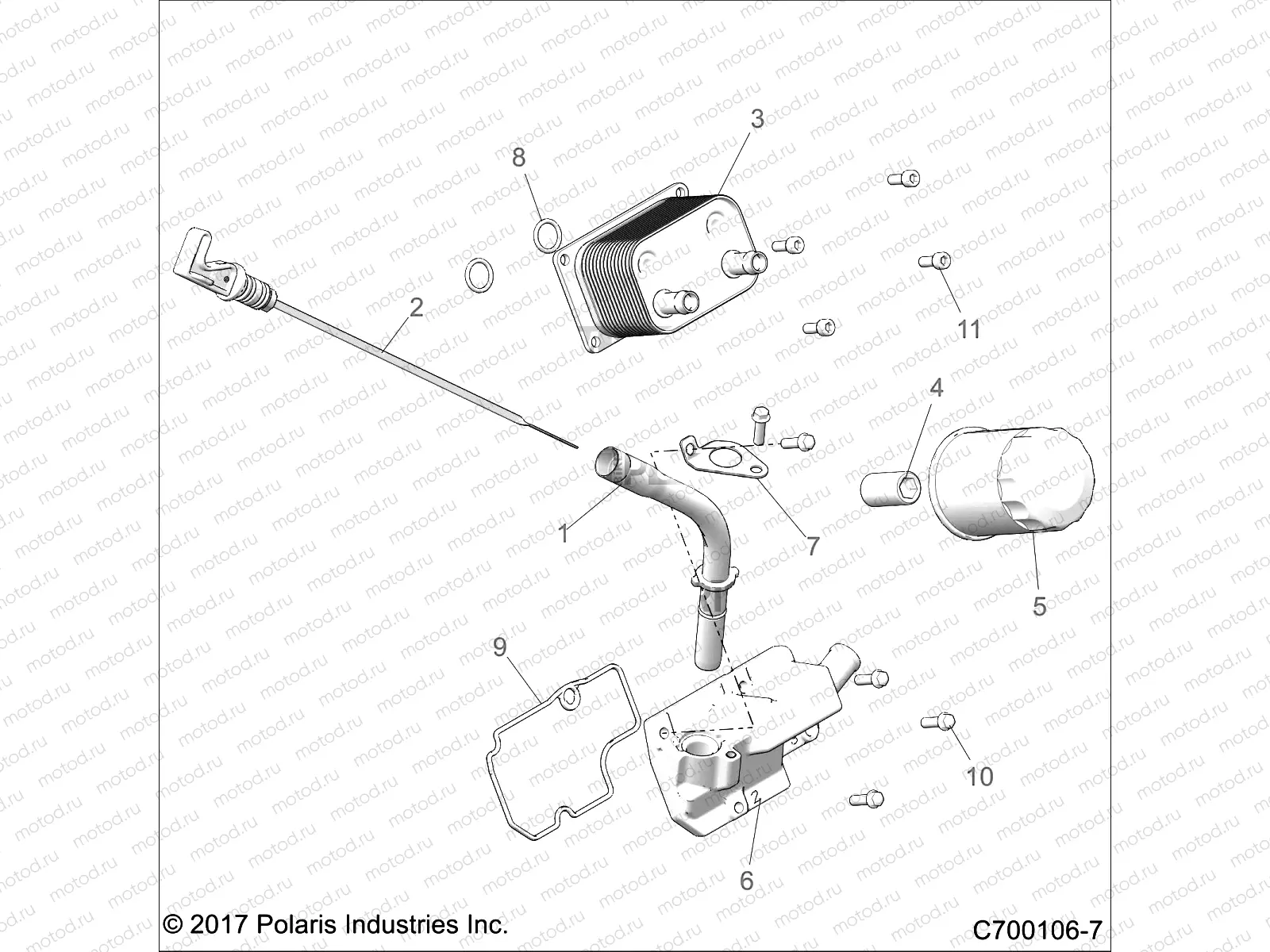 ENGINE | ENGINE, DIPSTICK AND OIL FILTER - Z22NAS99CZ (C700106-7)