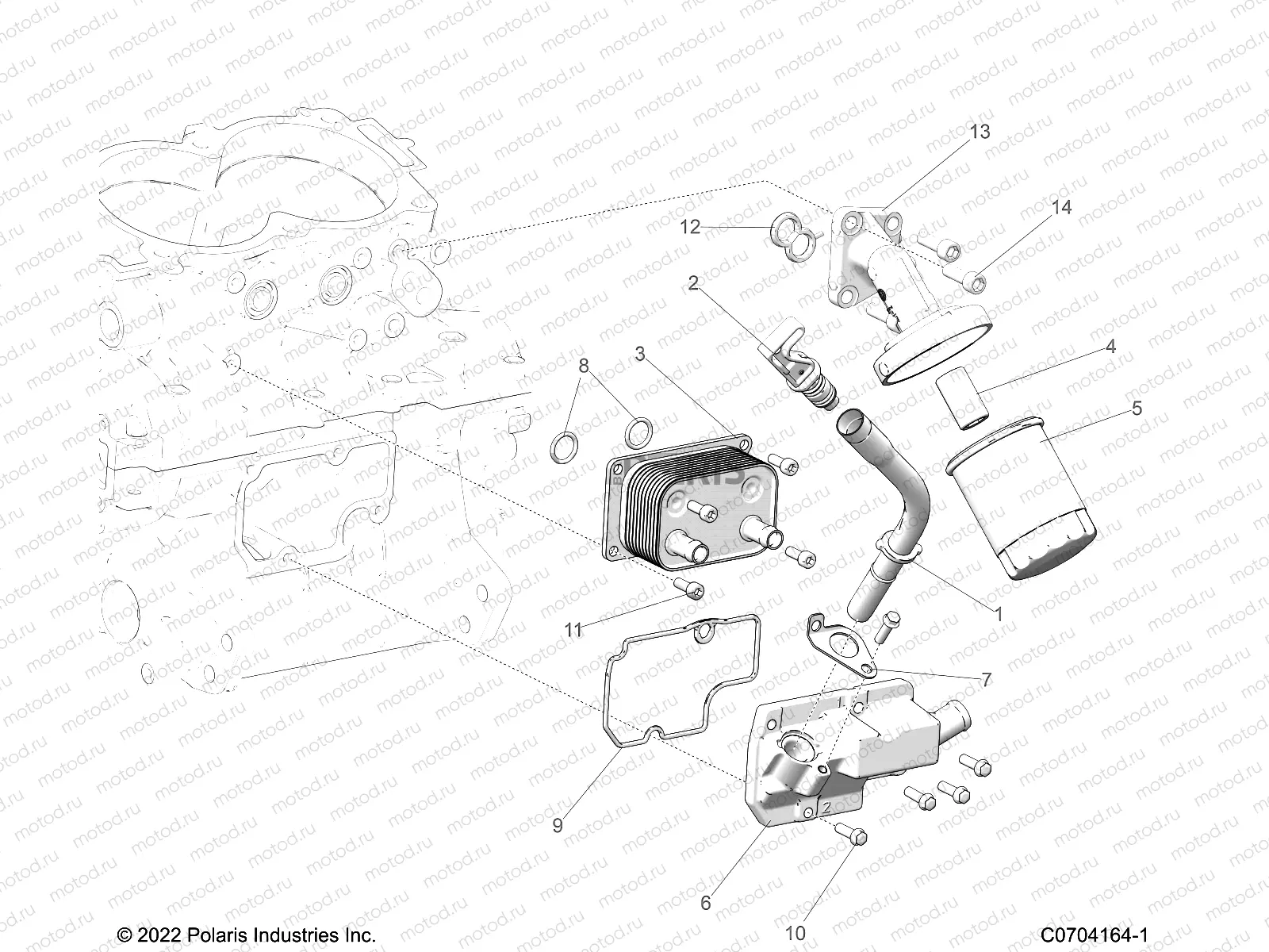 ENGINE | ENGINE, DIPSTICK AND OIL FILTER - Z23N4K99A/99B (C700226)