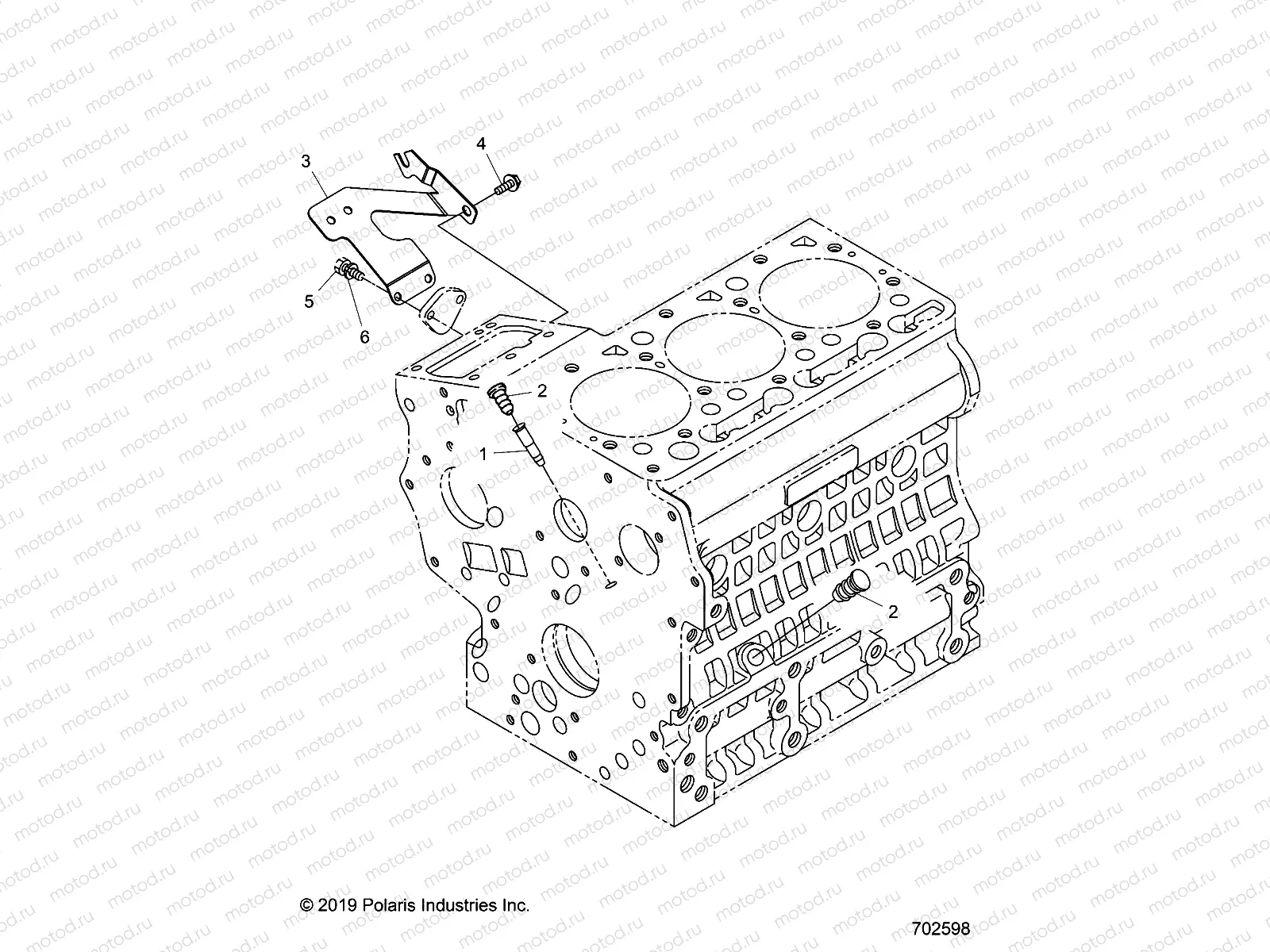 ENGINE | ENGINE, DIPSTICK OIL GAUGE AND PLUG - R19RRED4F1/N1/J1/SD4C1 (702598)