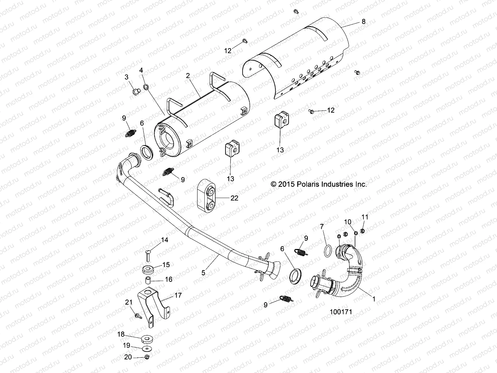 ENGINE | ENGINE, EXHAUST SYSTEM - A16DAA32A1/A7 (100171)