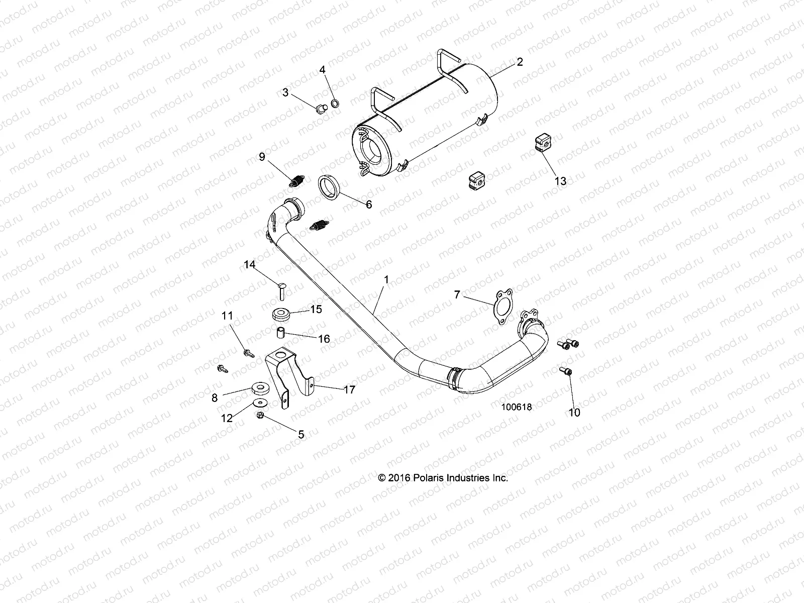 ENGINE | ENGINE, EXHAUST SYSTEM - A17DAA50A7