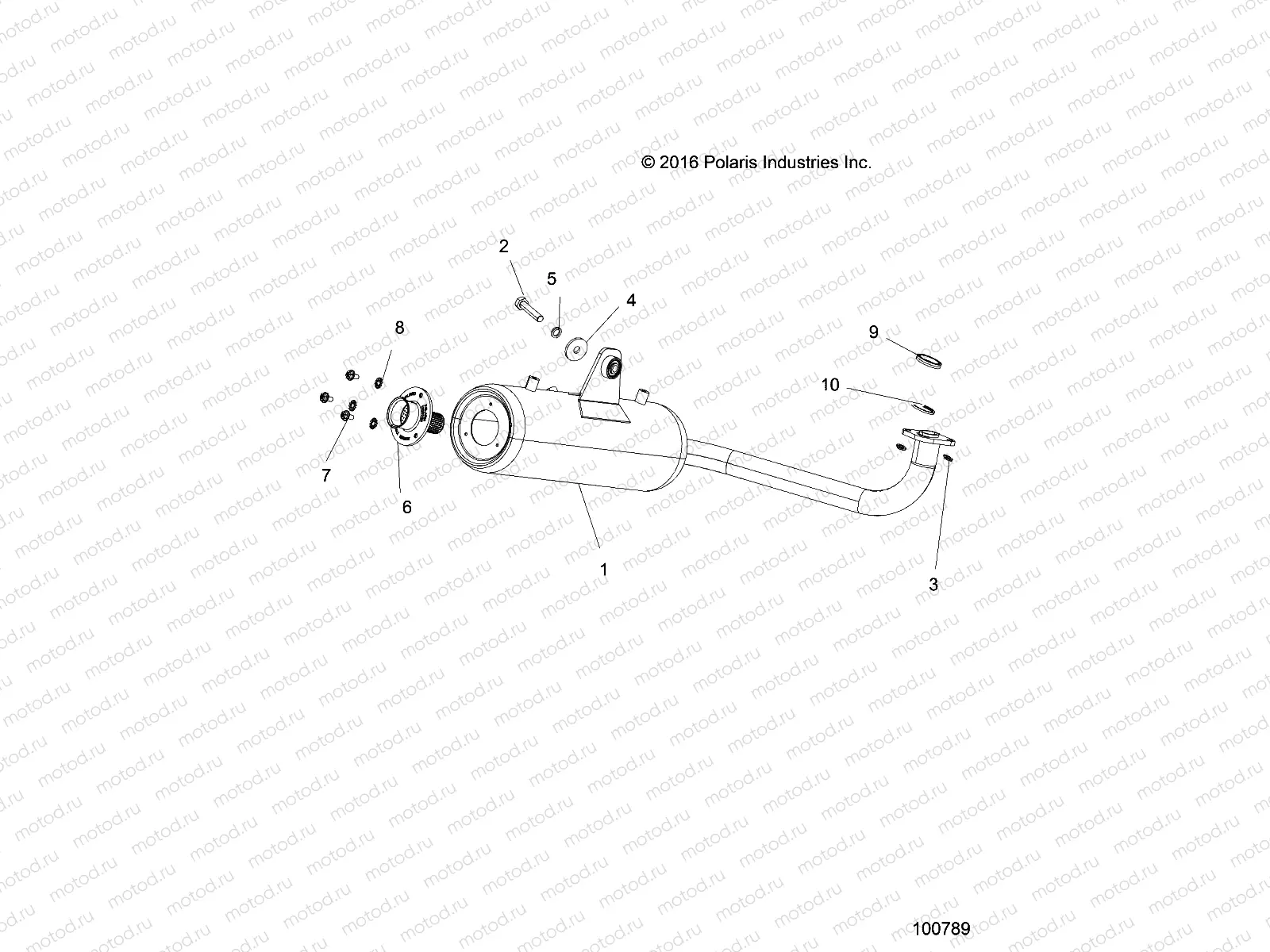 ENGINE | ENGINE, EXHAUST SYSTEM - A17HAA15N7