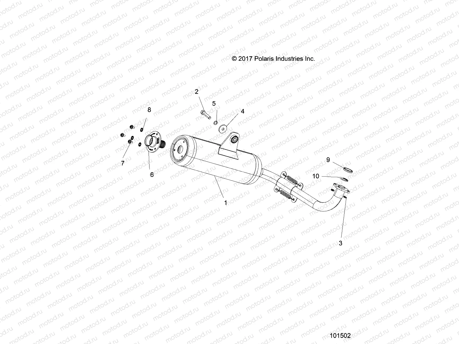 ENGINE | ENGINE, EXHAUST SYSTEM - A18HAA15N7