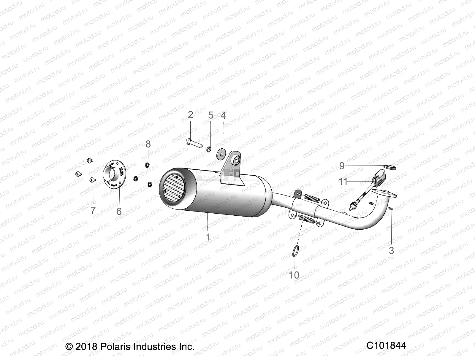 ENGINE | ENGINE, EXHAUST SYSTEM, EVAP - A23HZB15B1/B4 (C101844)