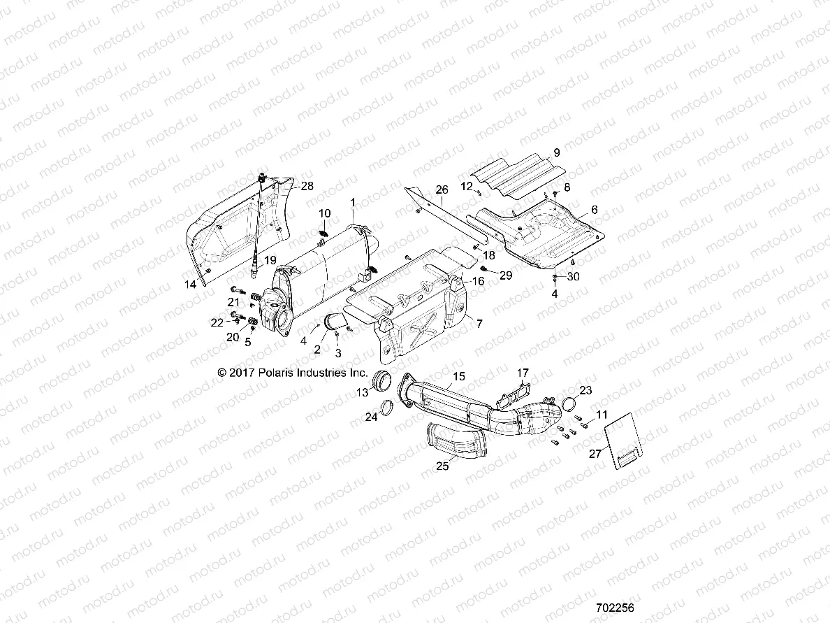 ENGINE | ENGINE, EXHAUST SYSTEM - Z18VDE99AK/AW/AJ/BJ/BK/BW/LW/K99AK/BK/M99AL/R99AL/BL (702256)