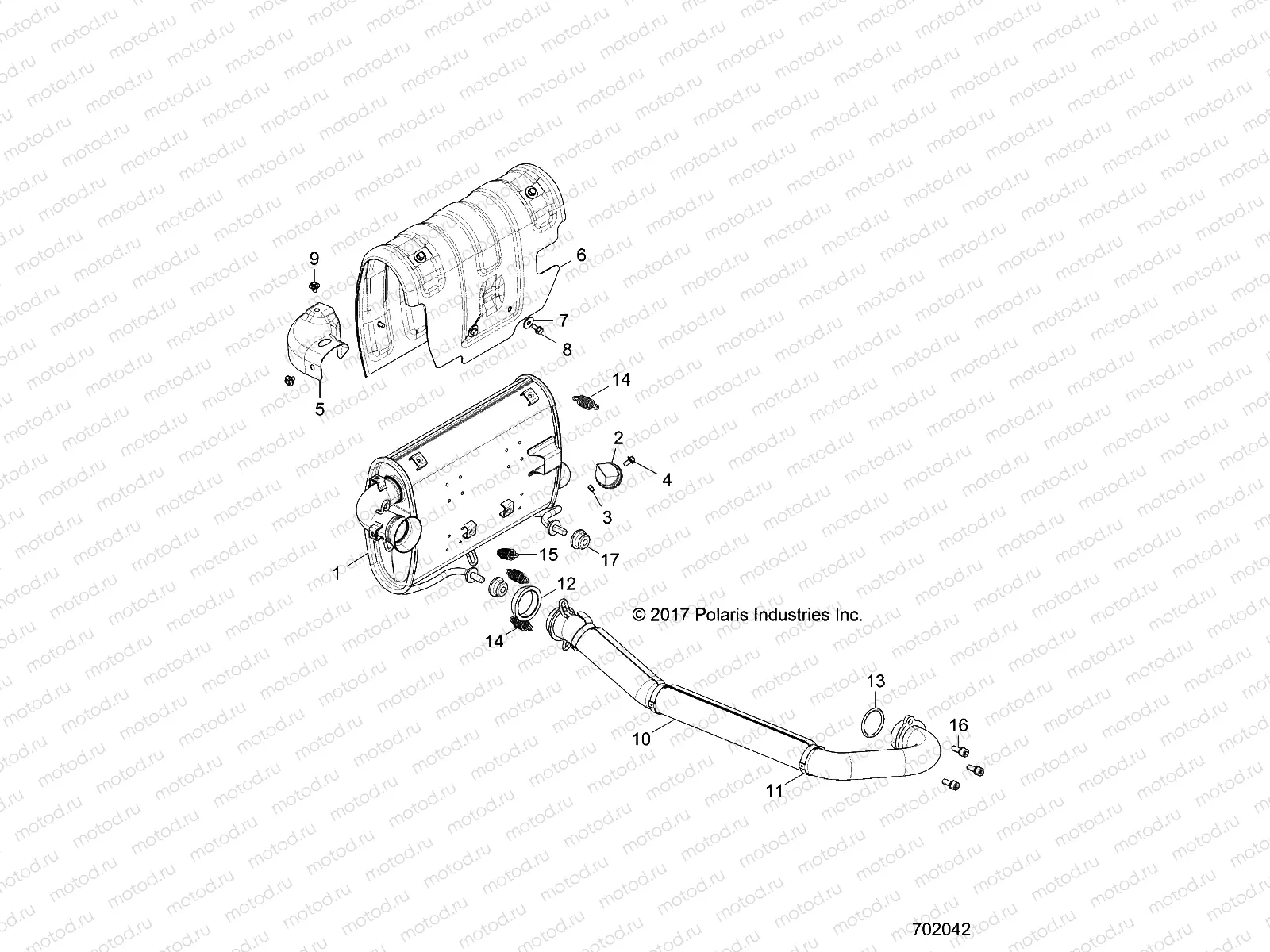 ENGINE | ENGINE, EXHAUST SYSTEM - Z18VHE57BV (702042)