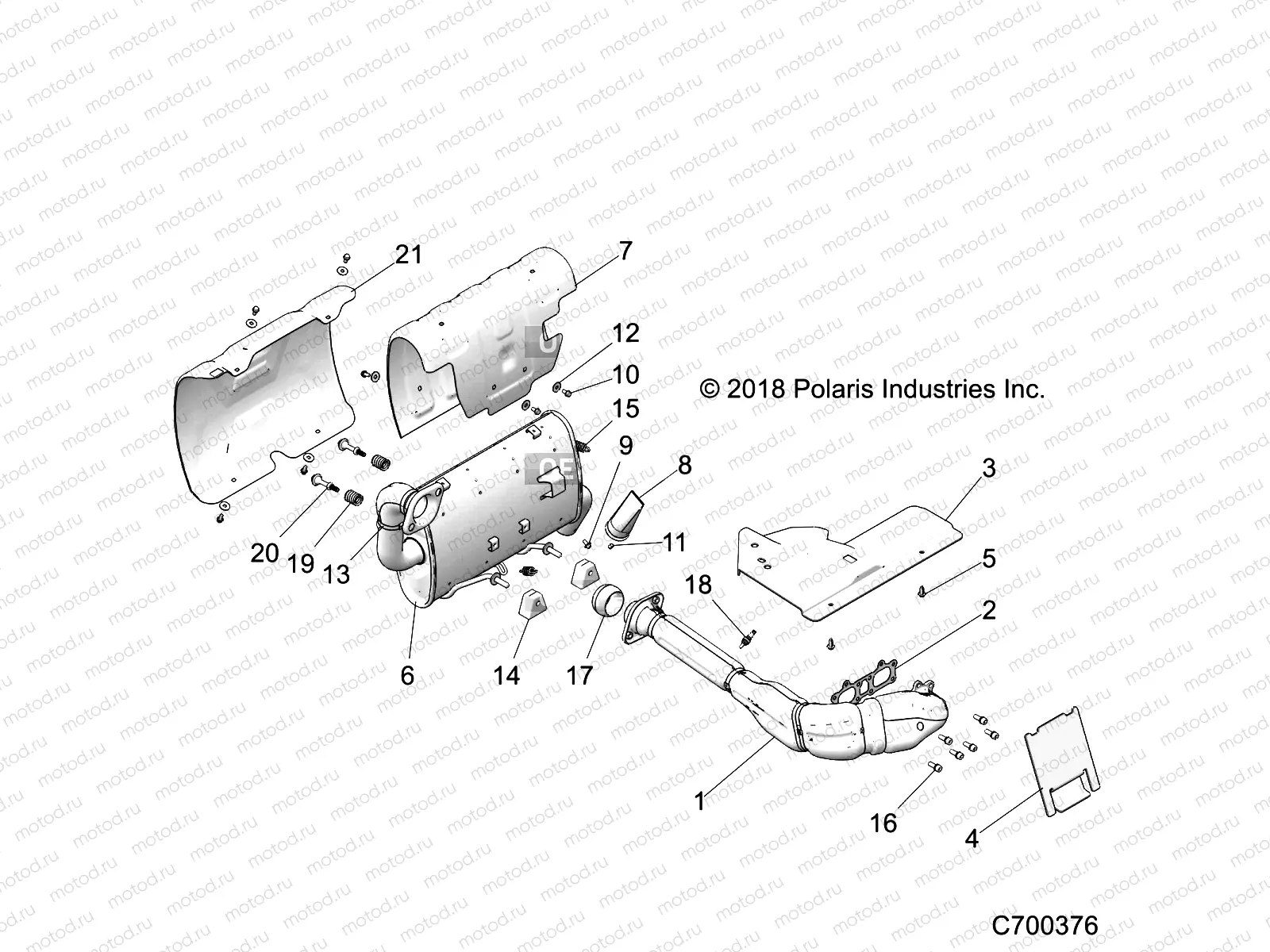 ENGINE | ENGINE, EXHAUST SYSTEM - Z19VBE99F2/S99C2/CM (C700376)