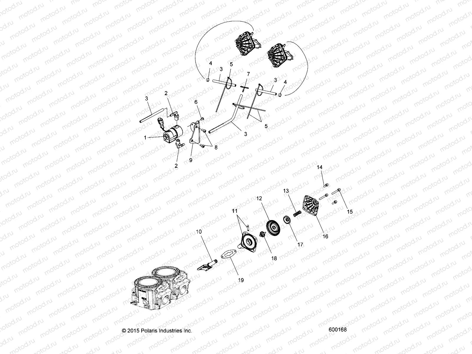 ENGINE | ENGINE, EXHAUST VALVES and SOLENOID - S21EDB6PSL (600168)