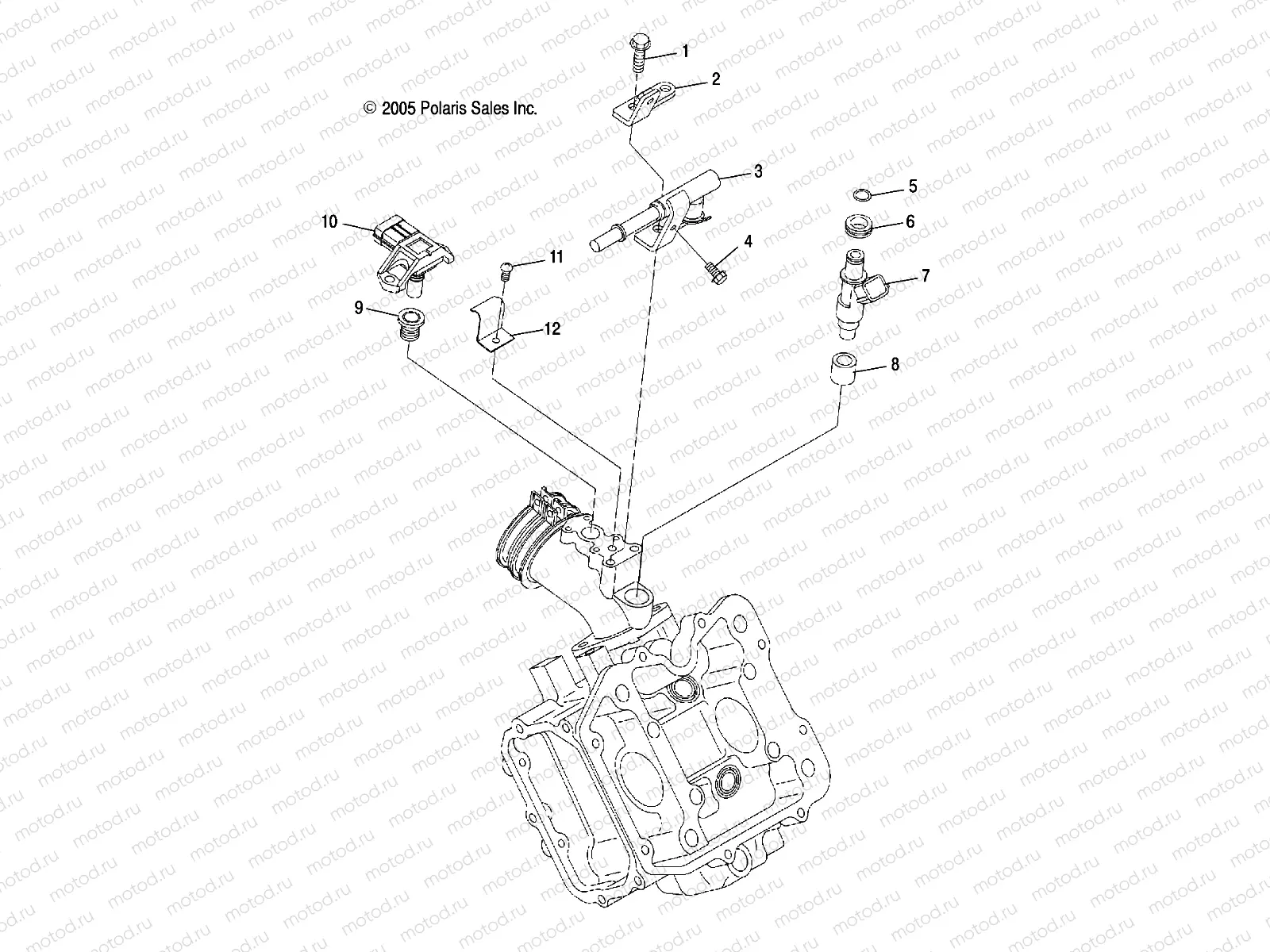 ENGINE | ENGINE, FUEL INJECTION - A07TH50AL/AQ/AU/AZ/TN50AF/AS/AU (4999200139920013D08)