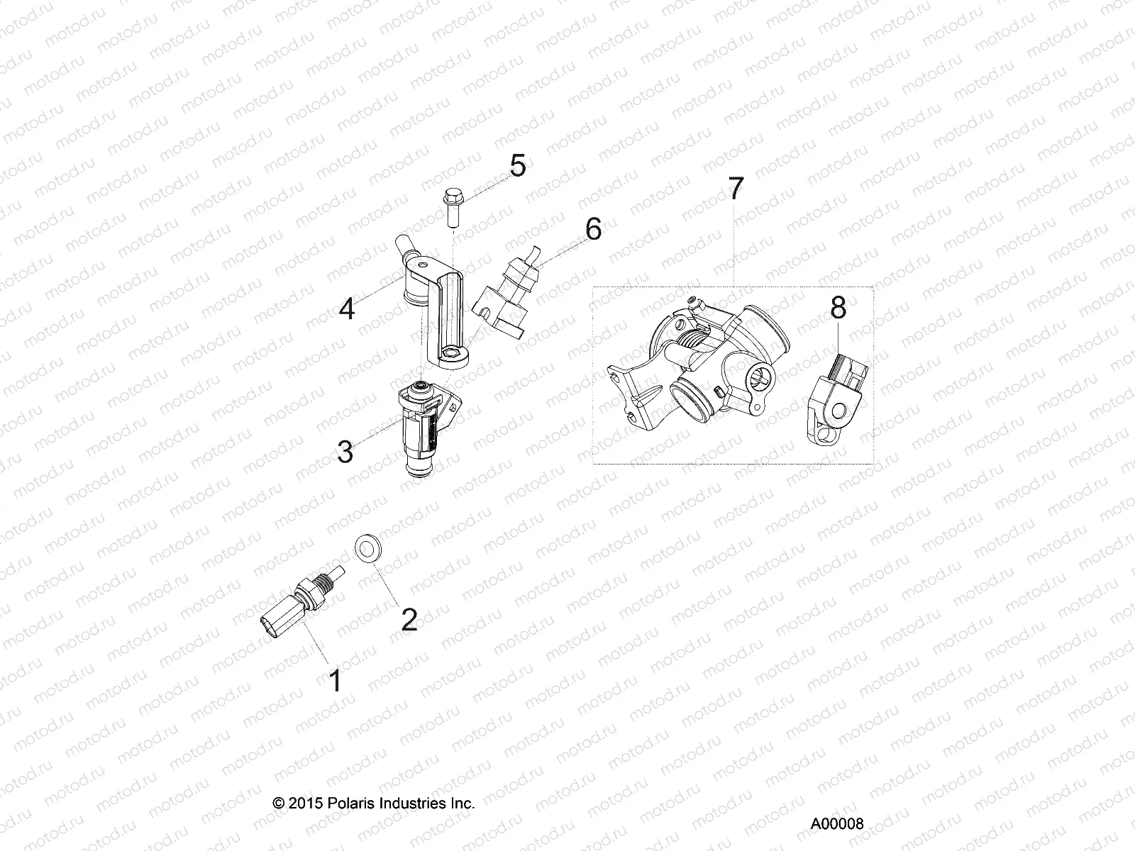 ENGINE | ENGINE, FUEL INJECTION - A21YAK11B6/B7/N6/N7 (A00008)