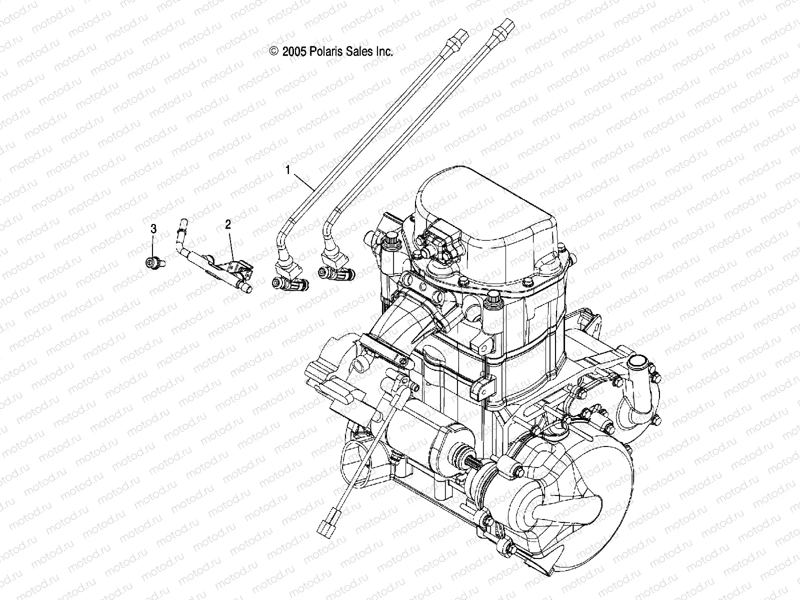 ENGINE | ENGINE, FUEL INJECTOR - R07RF68AD/AF (4999202259920225E03)