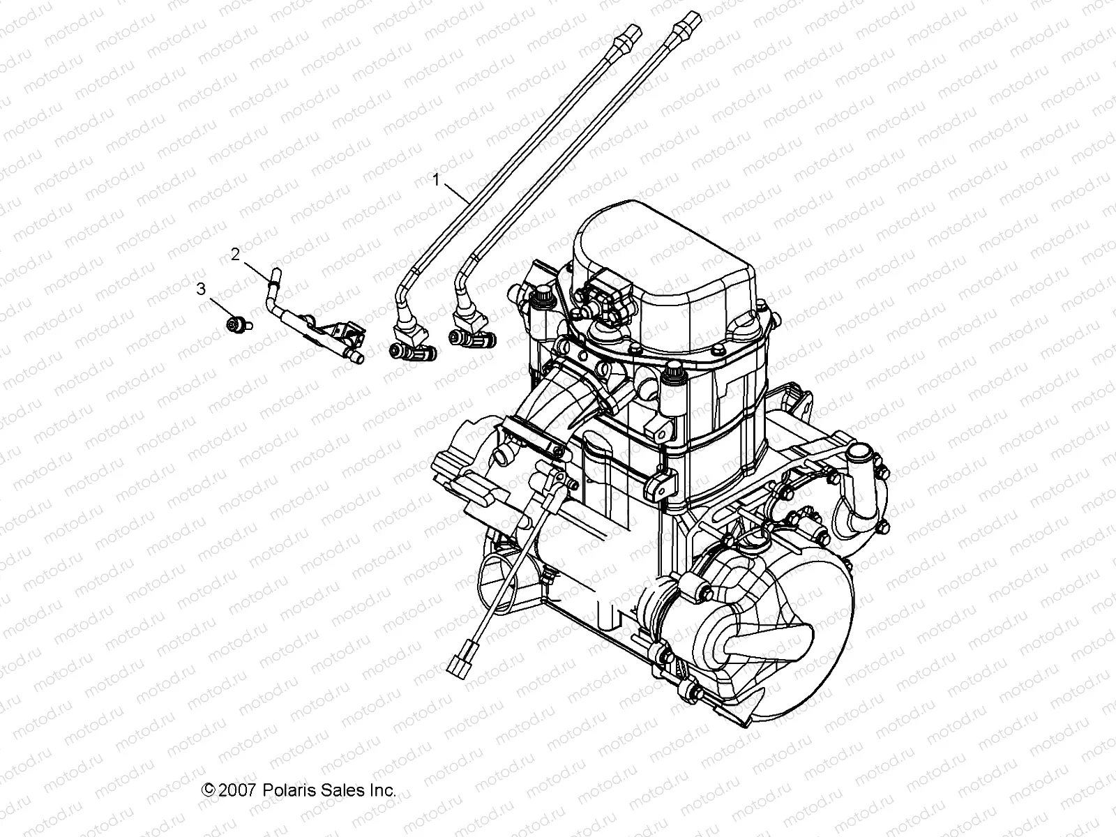 ENGINE | ENGINE, FUEL INJECTOR - R08WH68AG/AH/AK/AR (49RGRFUELINJECT086X6)