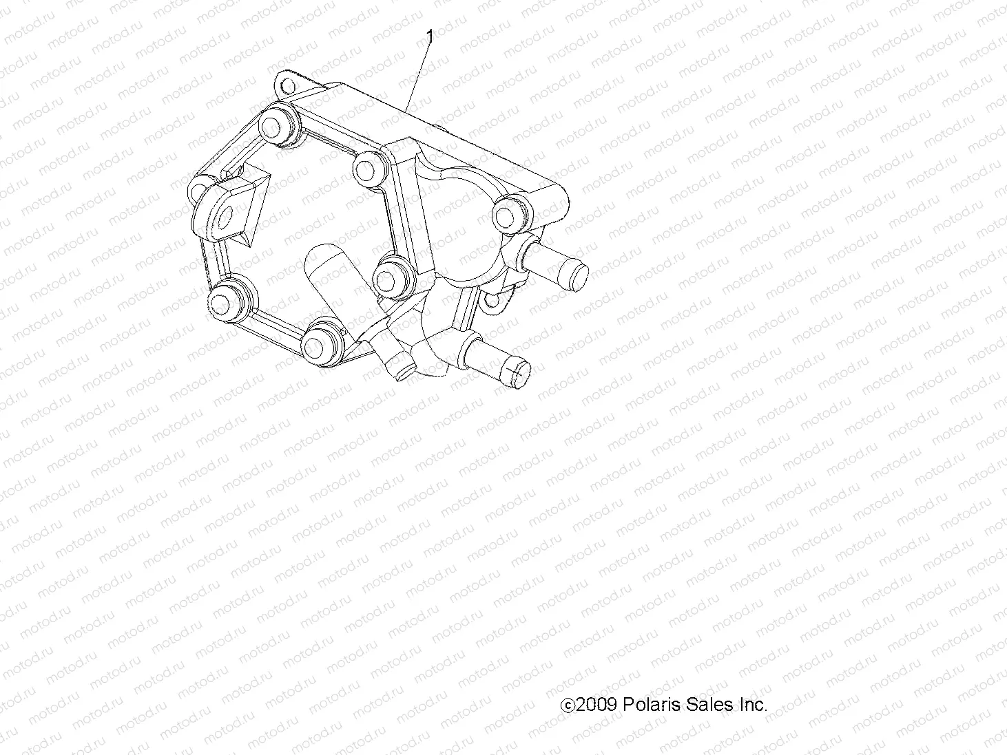 ENGINE | ENGINE, FUEL PUMP - A10NA32AA (49ATVFUELPUMP10SP500)