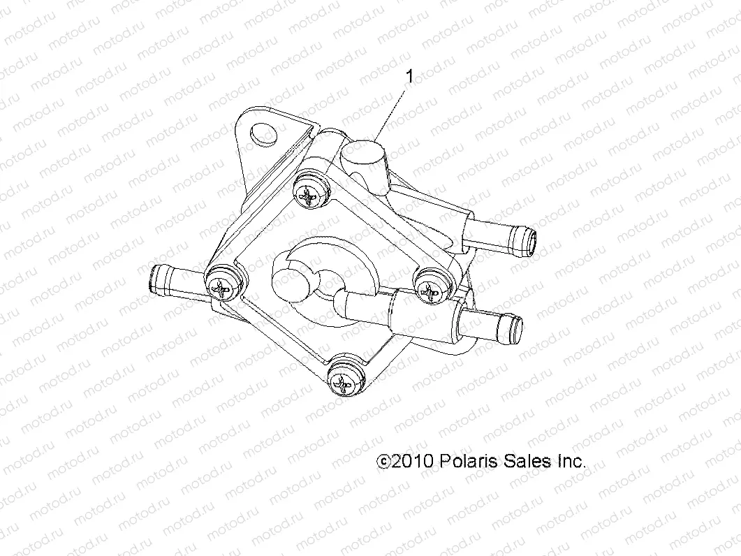 ENGINE | ENGINE, FUEL PUMP - A14MH46AA/AH/MS46AA (49ATVFUELPUMP11SP500)