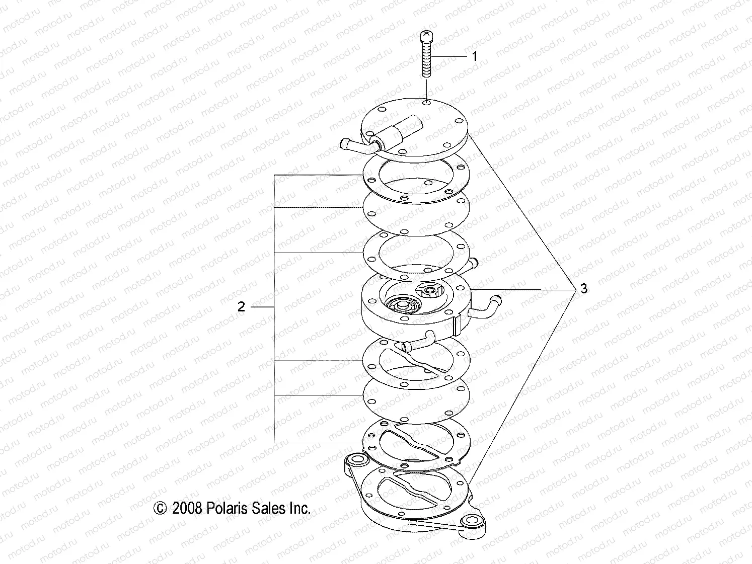 ENGINE | ENGINE, FUEL PUMP - S21CEF5BSL (49SNOWFUELPUMP09TRAIL)