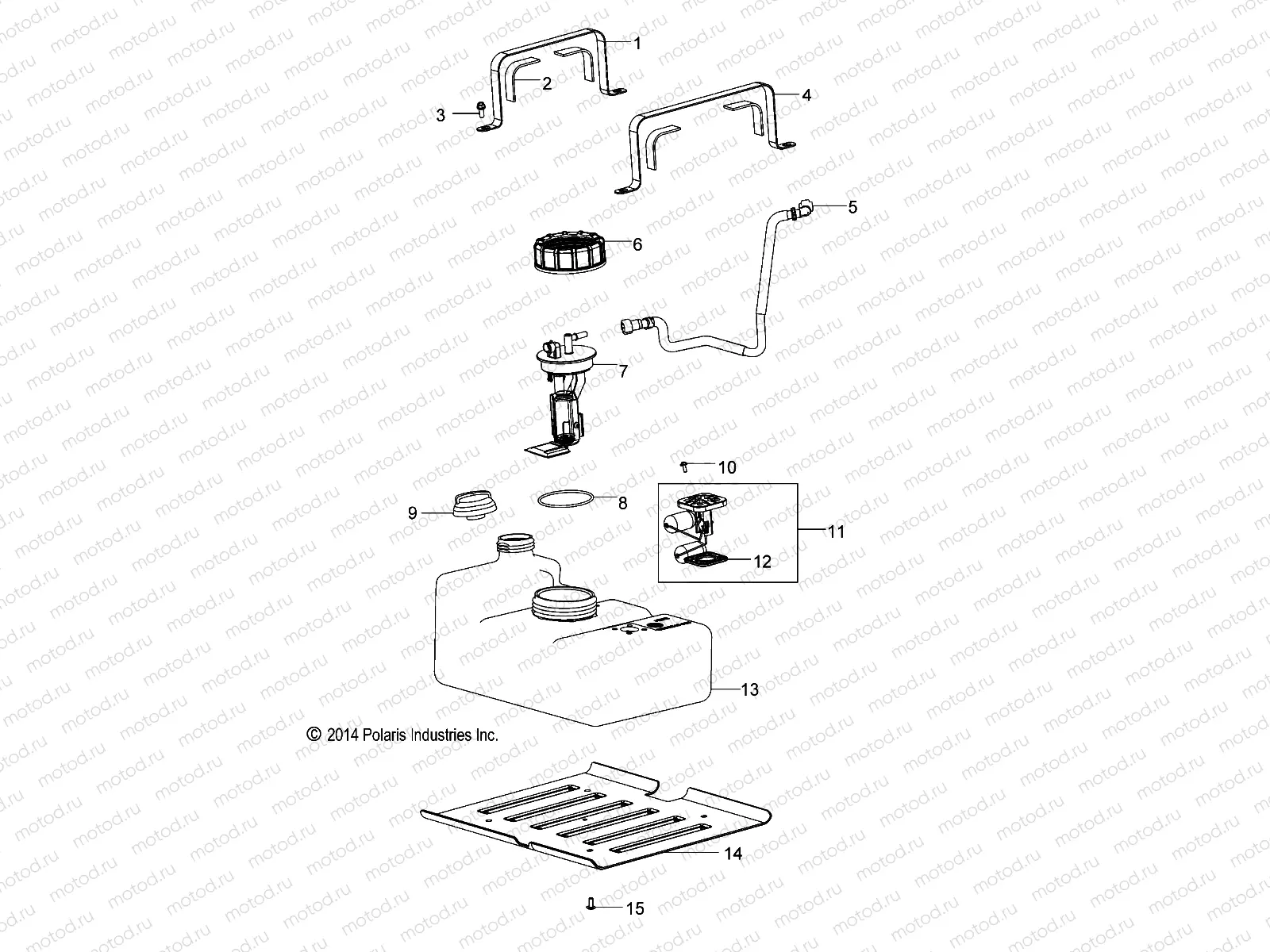 ENGINE | ENGINE, FUEL SYSTEM - Z17YAV17A2/A5/N2/N5 (49RGRFUEL15RZR170)