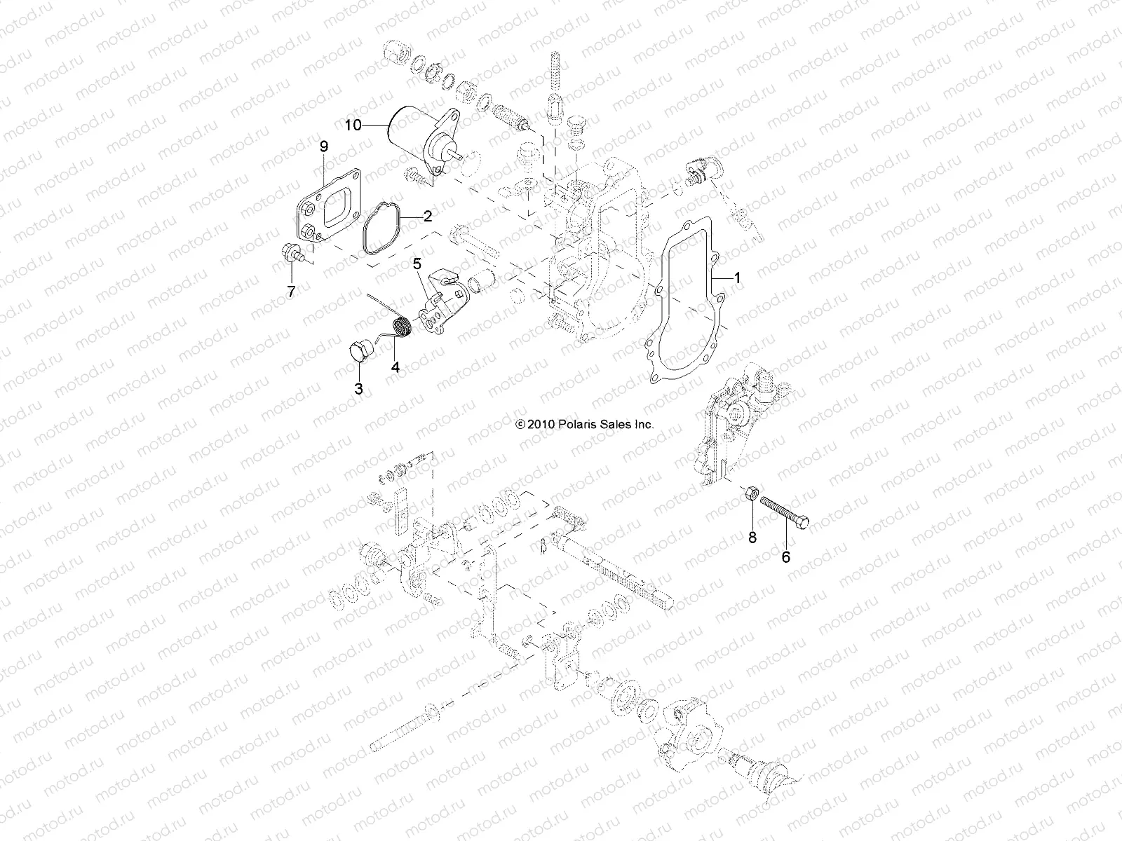 ENGINE | ENGINE, GOVERNOR - R141D9JDA/2D9JDA (49RGRGOVERNOR11DCREW)