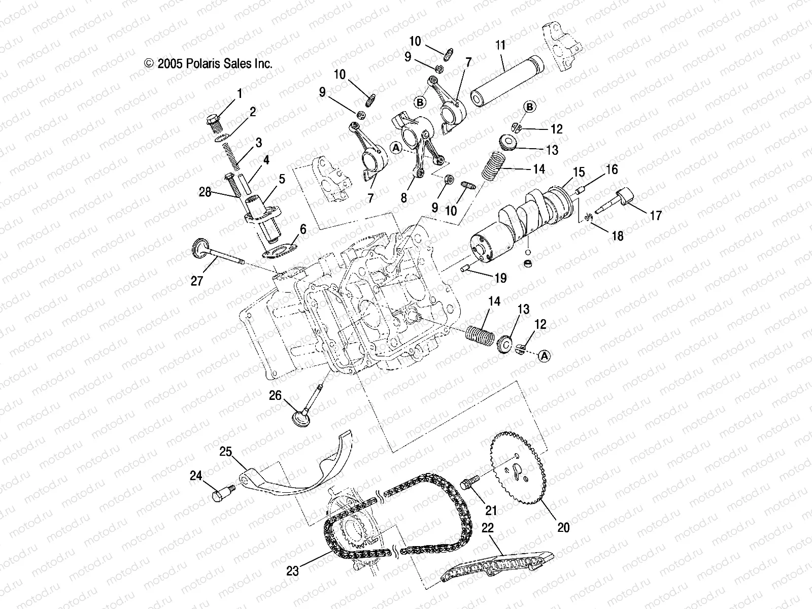 ENGINE | ENGINE, INTAKE and EXHAUST - A07CL50AA (4999201649920164D09)