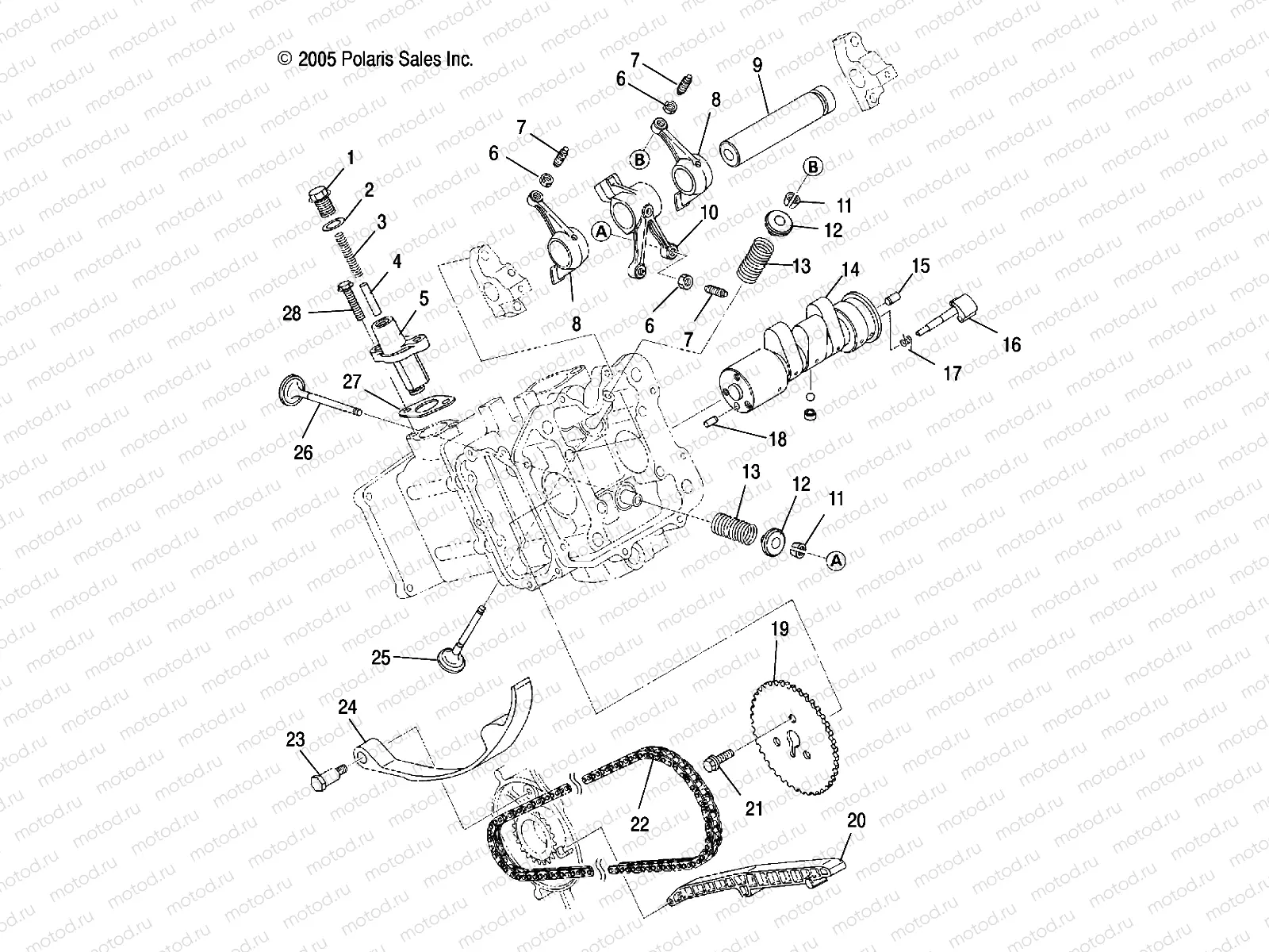 ENGINE | ENGINE, INTAKE and EXHAUST - A07MH46AA/AZ (4999200059920005D09)