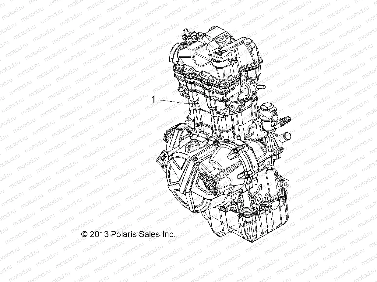 ENGINE | ENGINE, LONG BLOCK - A15SEA32AA/AH (49ATVLB14SP325)