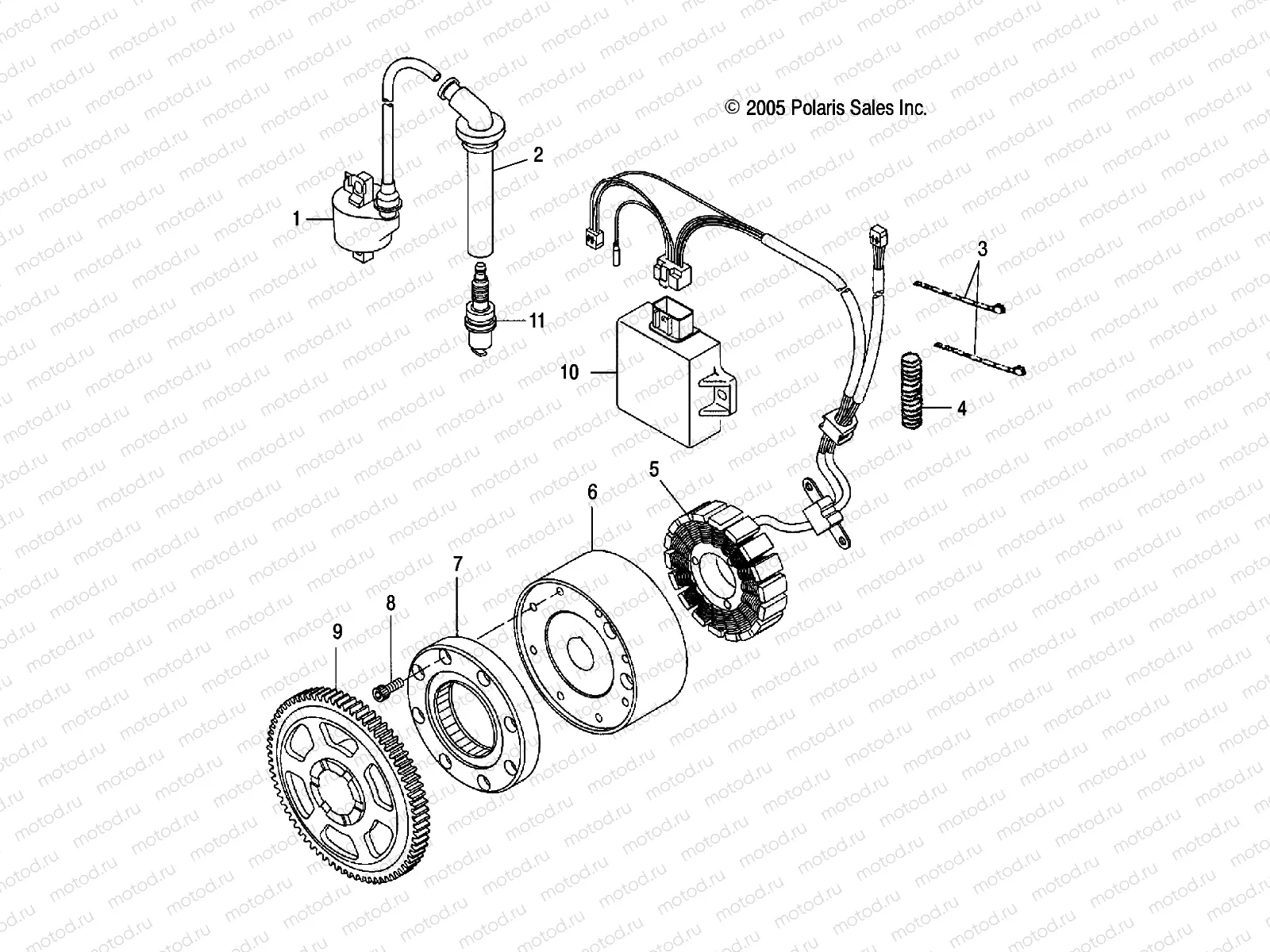 ENGINE | ENGINE, MAGNETO - A07GJ50AA/AB/AC (4999201849920184C11)