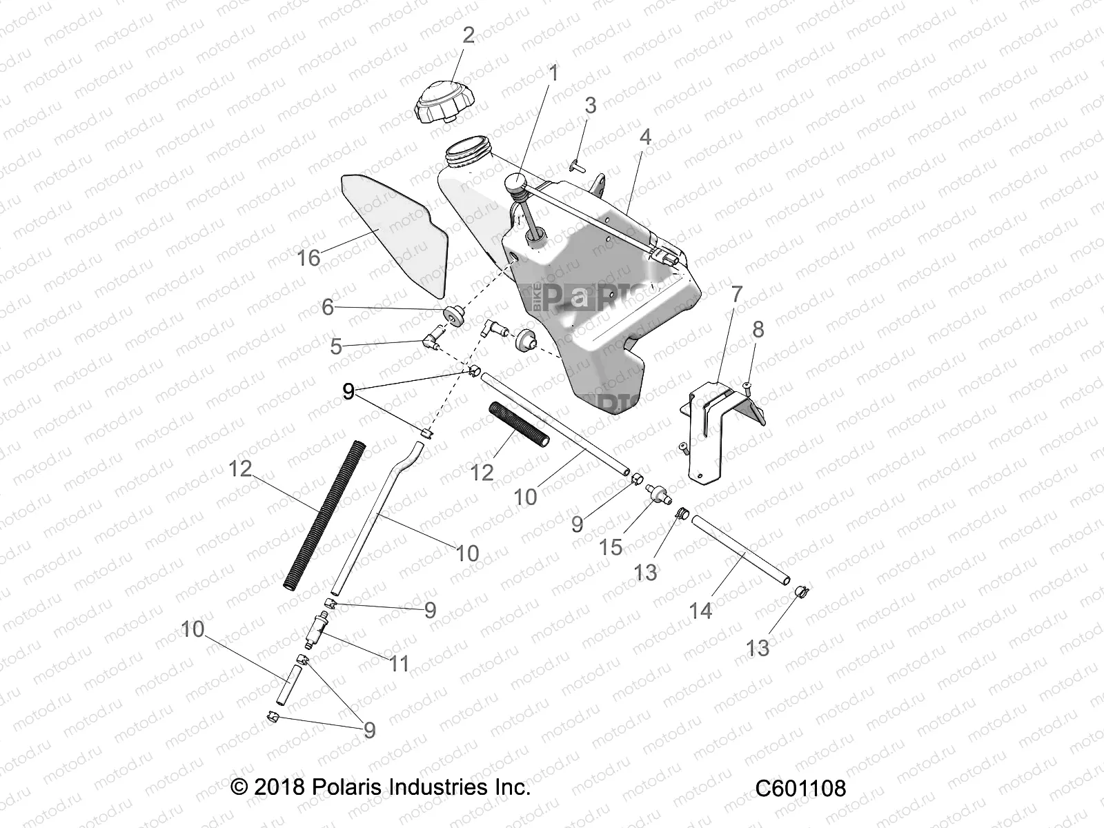 ENGINE | ENGINE, OIL BOTTLE - S21CEF5BSL (C601108)