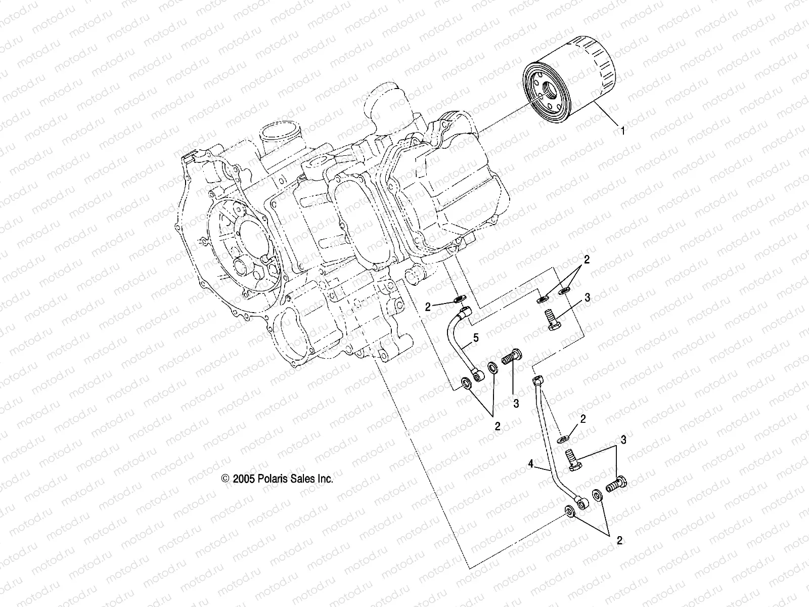 ENGINE | ENGINE, OIL FILTER - R12RH50AG/AH/AM/AR/AZ (4999203249920324E03)