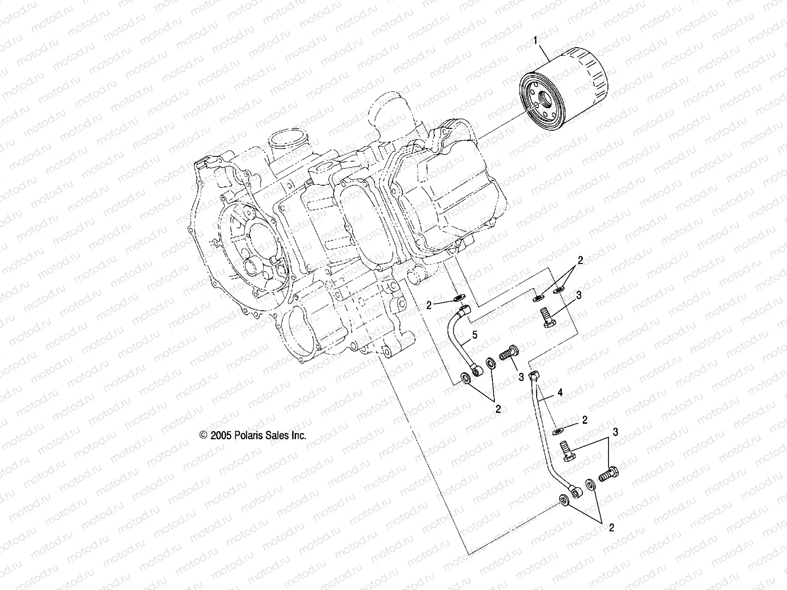ENGINE | ENGINE, OIL FILTER - R14RH45AA (4999200059920005D13)