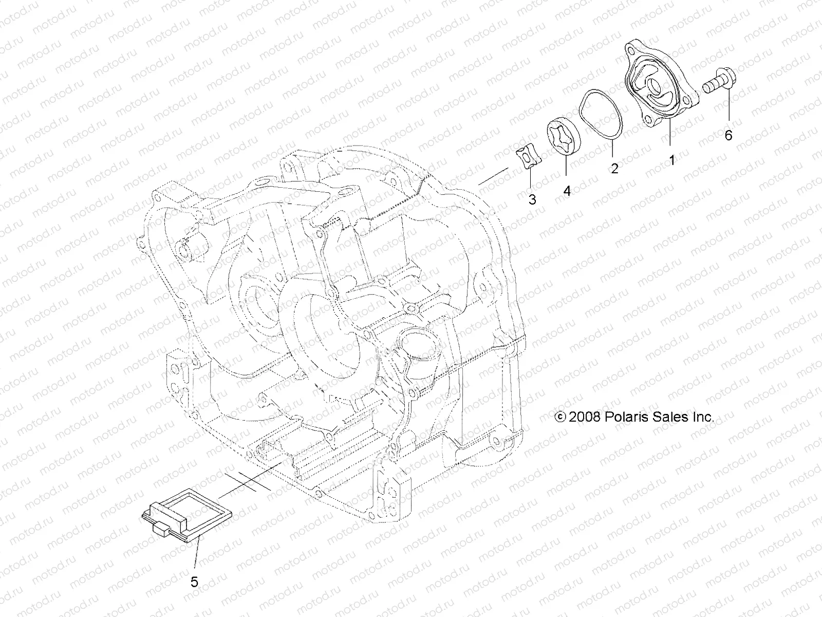 ENGINE | ENGINE, OIL PUMP - A12ZN5EFF (49ATVOILPUMP09SPXP550)