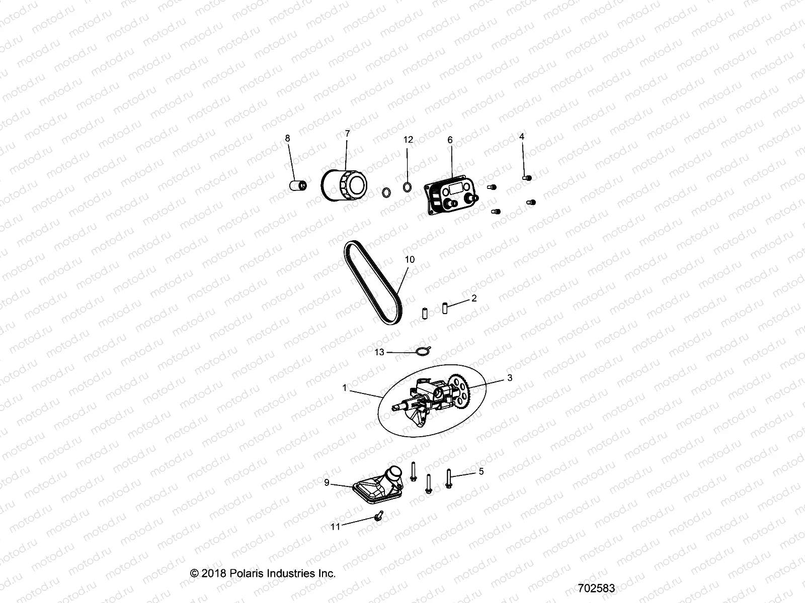 ENGINE | ENGINE, OIL PUMP and OIL COOLER - R19RVA87A1/B1/EA9/AH/B9/BH (702583)