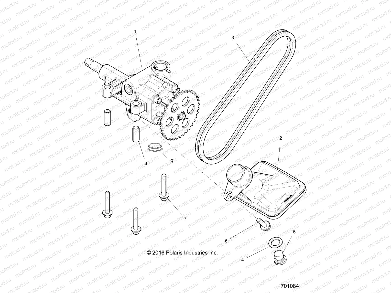 ENGINE | ENGINE, OIL PUMP - R19RHE99AD/BD/LD/KAK/BK (701084)