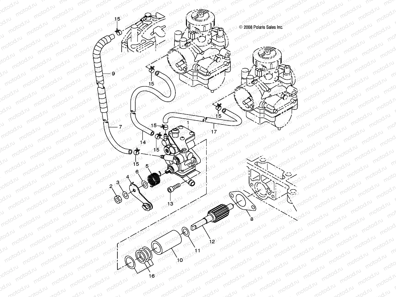 ENGINE | ENGINE, OIL PUMP - S21CEF5BSL (49SNOWOILPUMP09TRAIL)