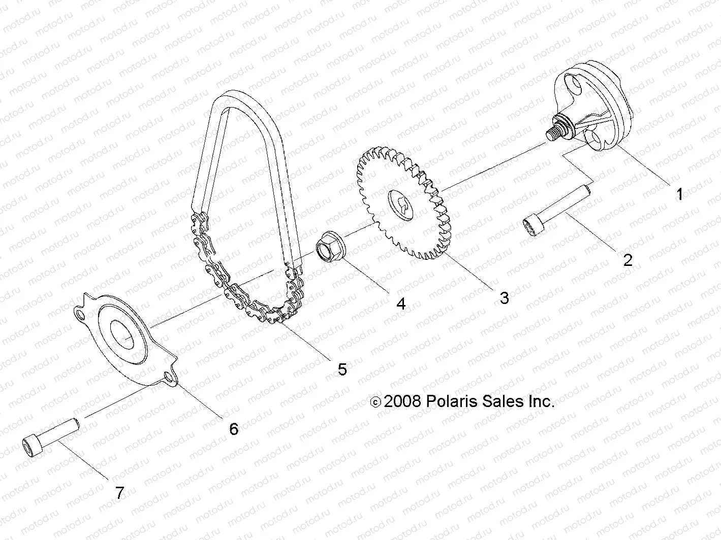 ENGINE | ENGINE, OIL PUMP - Z17YAV17A2/A5/N2/N5 (49RGROILPUMP09RZR170)