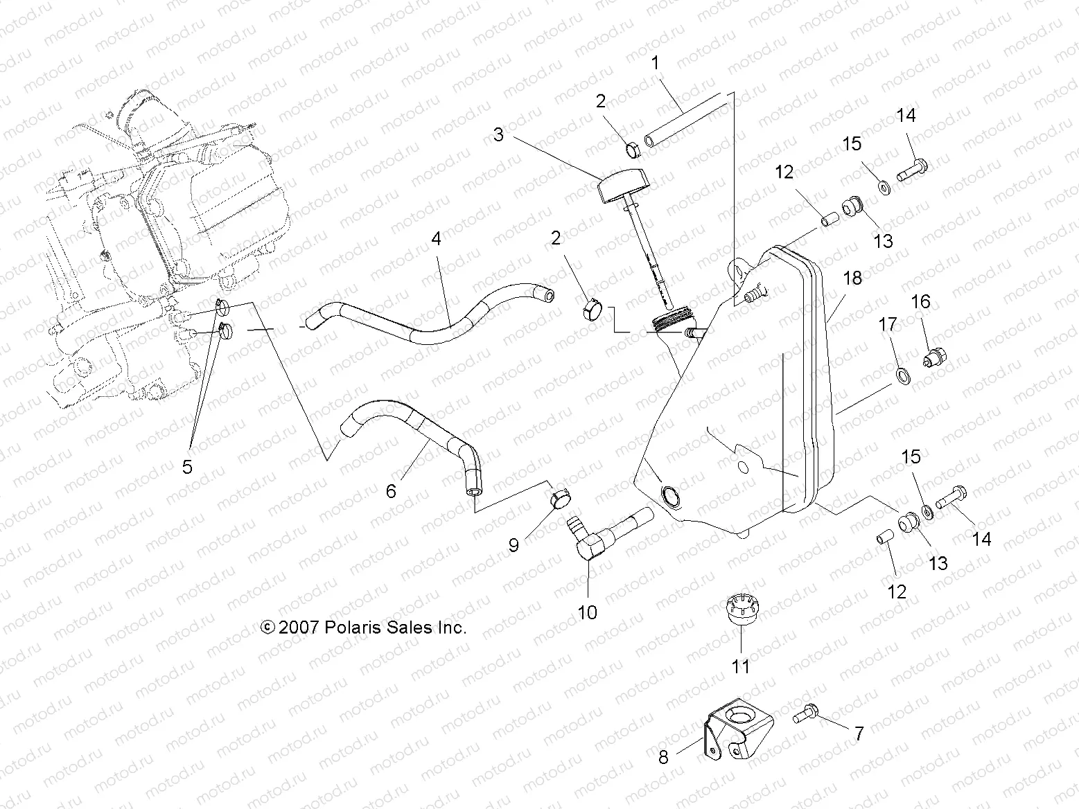 ENGINE | ENGINE, OIL SYSTEM - A09LH46AQ/AX/AZ (49ATVOIL08SP400)