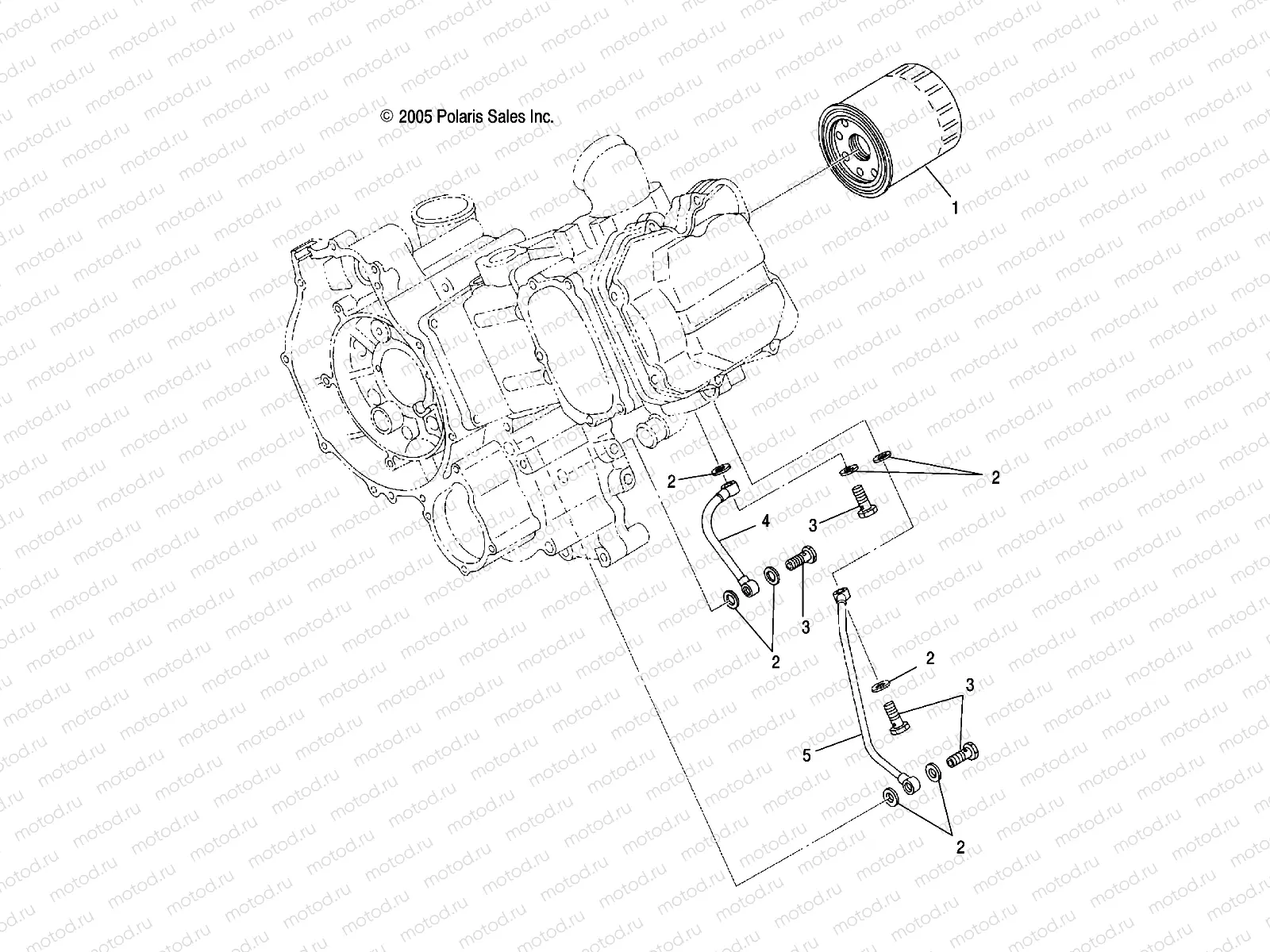 ENGINE | ENGINE, OIL SYSTEM and OIL FILTER - A08BA50FA (4999201549920154D07)