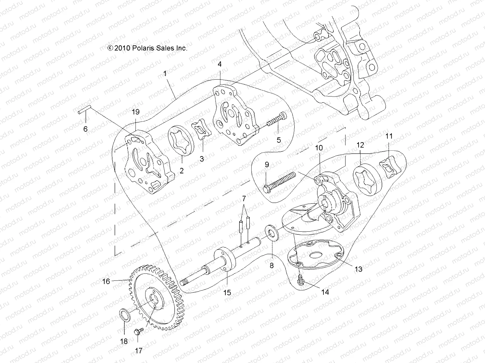 ENGINE | ENGINE, OIL SYSTEM and OIL PUMP - A12NG50FA (49OILPUMP11SCRAM)