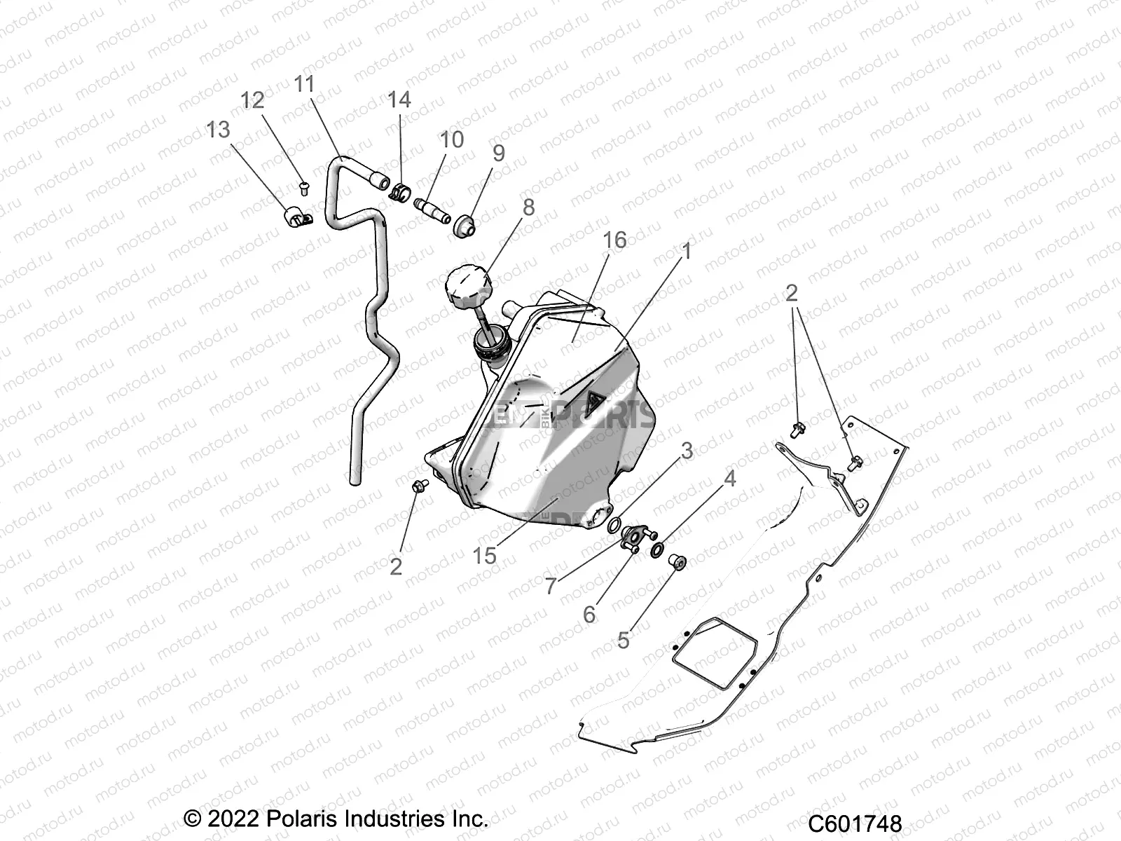 ENGINE | ENGINE, OIL TANK - S23FJE9FS/9FE ALL OPTIONS (C601748)