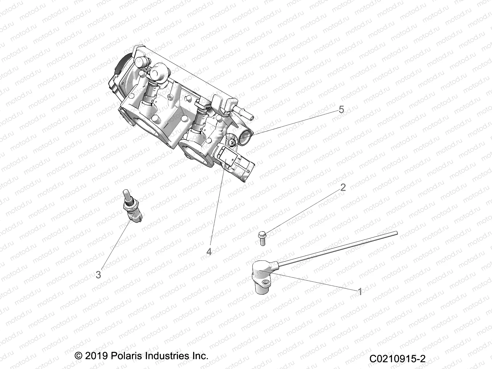 ENGINE | ENGINE, SENSORS - A23SYE95PM (C0210915-2)