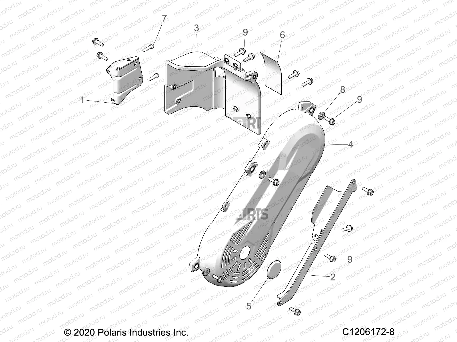 ENGINE | ENGINE, SHIELDS - Z23RGD2KAJ/AK/BJ/BK (C1206172-8)
