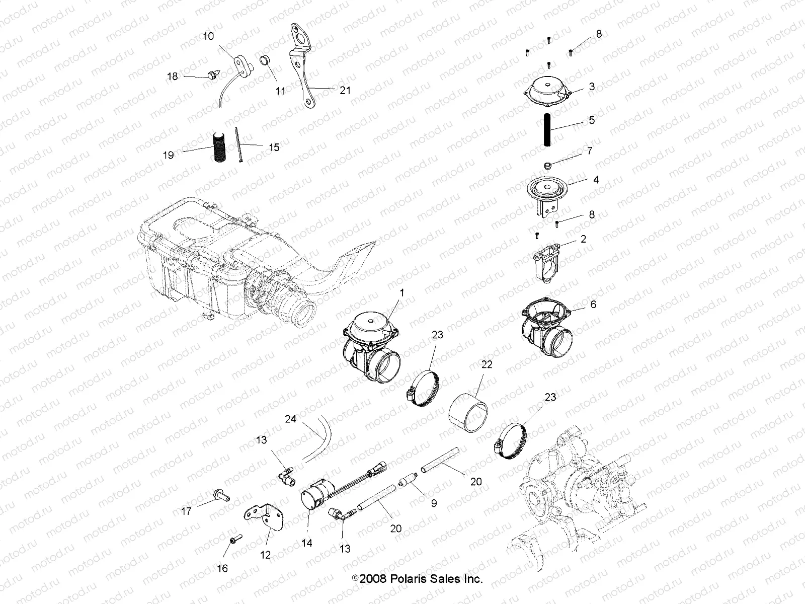 ENGINE | ENGINE, SPEED CONTROL - A10MN50ET (49ATVSPEEDCONTROL09SP500TR)
