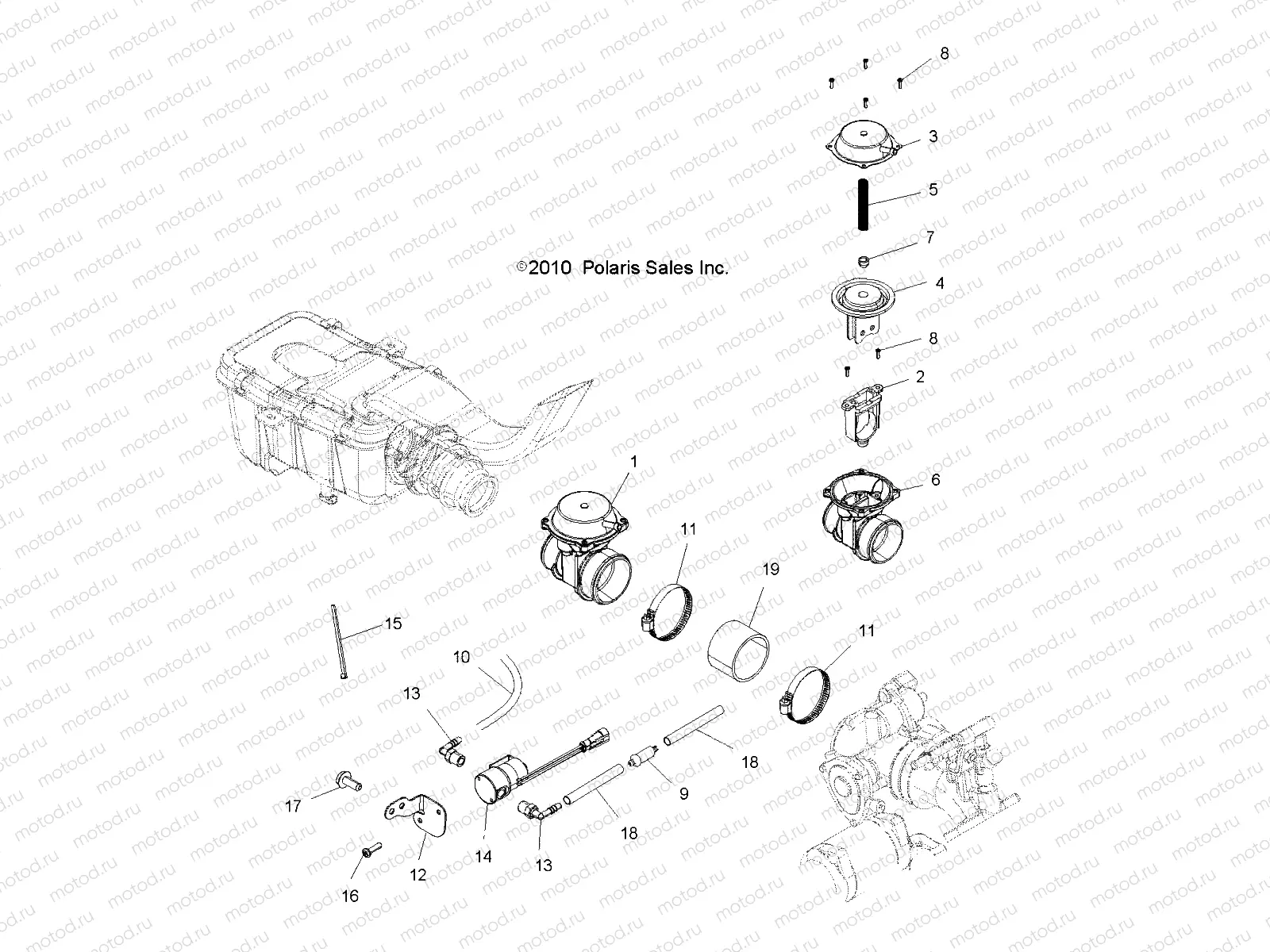 ENGINE | ENGINE, SPEED CONTROL - A13MN50ET/EX (49ATVSPEEDCONTROL11SP500TR)