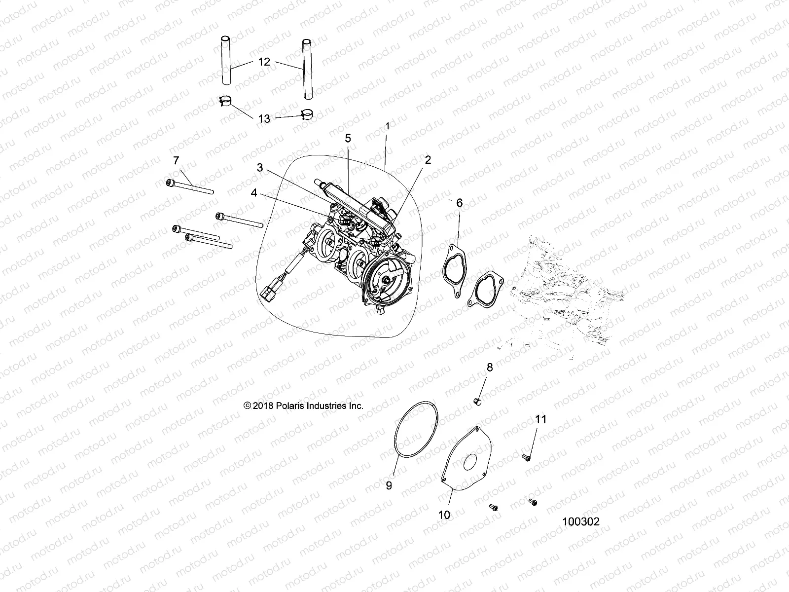 ENGINE | ENGINE, THROTTLE BODY - A18SXA85B1/B7/SXE85BM/BS/B9