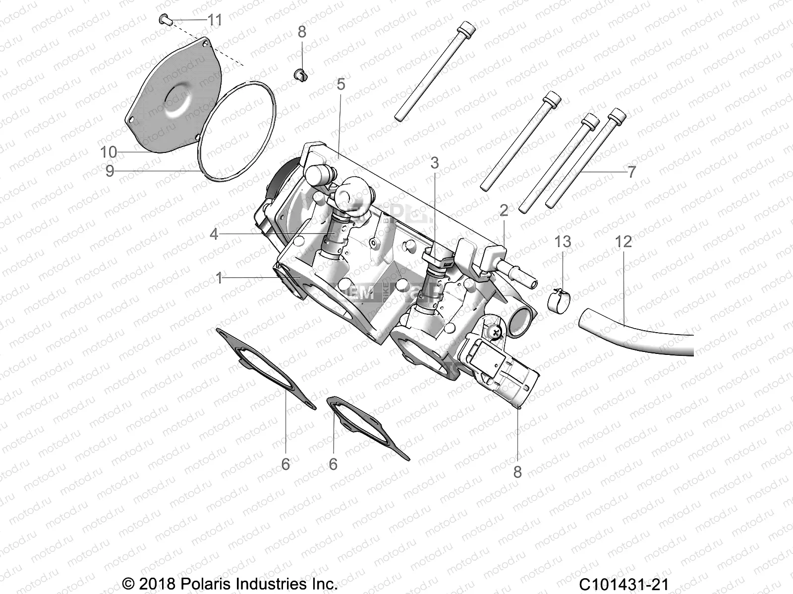 ENGINE | ENGINE, THROTTLE BODY - A19SXA85B1/B4/SXE85BC/B9/ZBJ