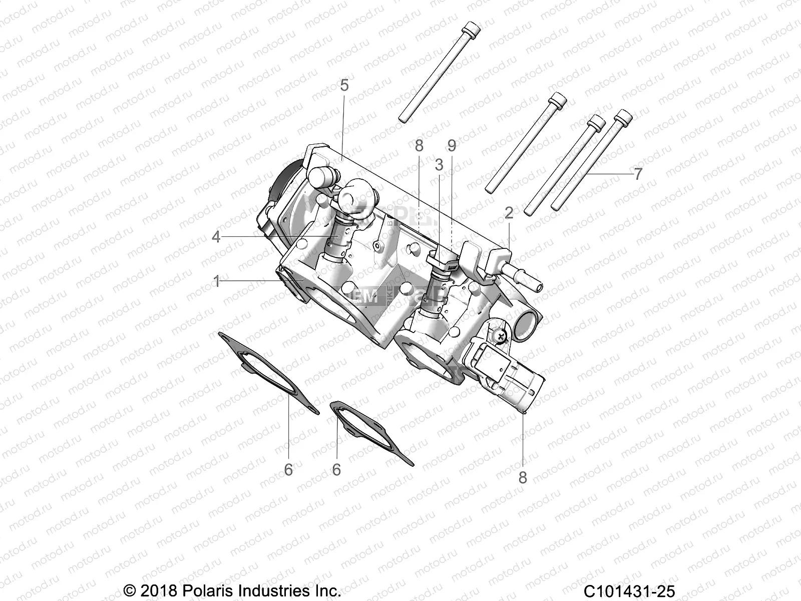 ENGINE | ENGINE, THROTTLE BODY - A20SXD95A9/E95AG