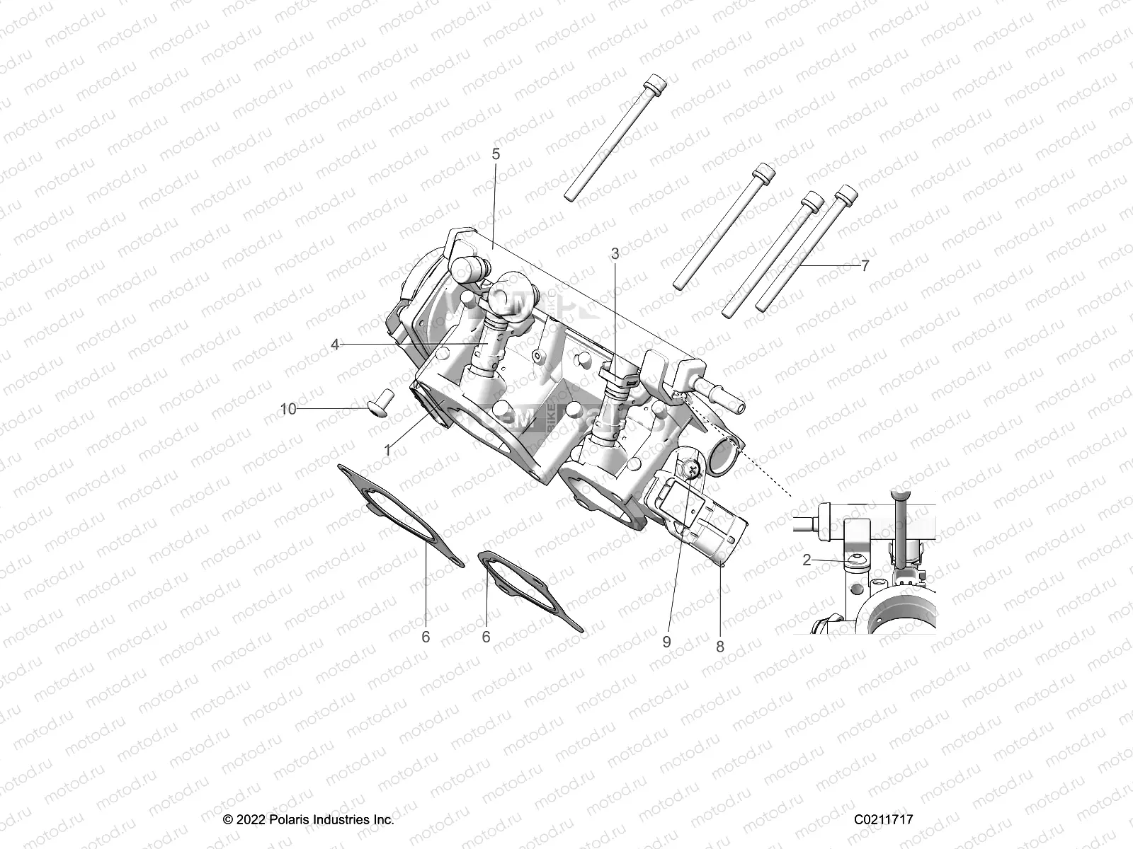 ENGINE | ENGINE, THROTTLE BODY - A23SLZ95AK (C0211717)