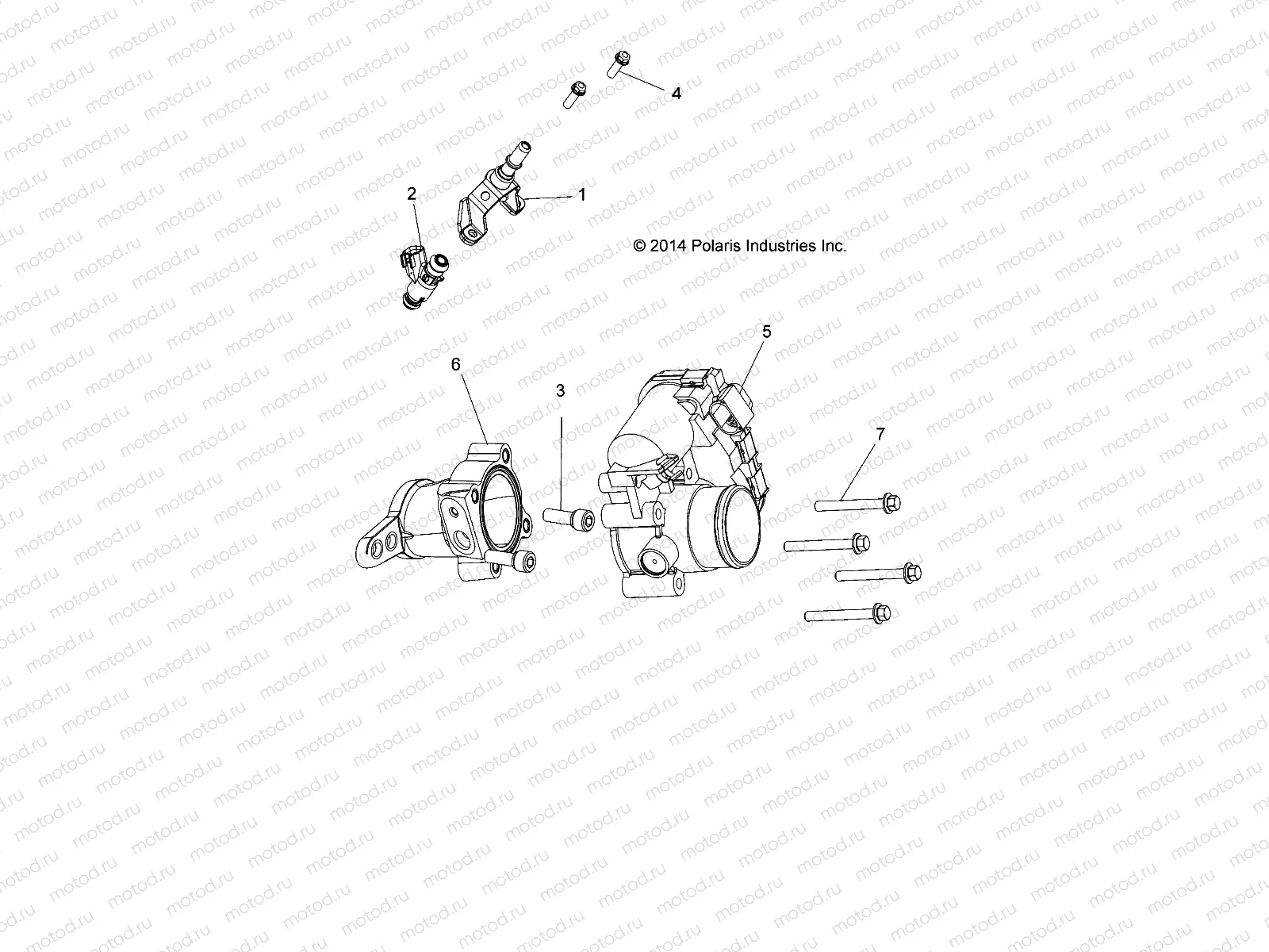ENGINE | ENGINE, THROTTLE BODY AND FUEL RAIL - L16U2NAGFA/MA