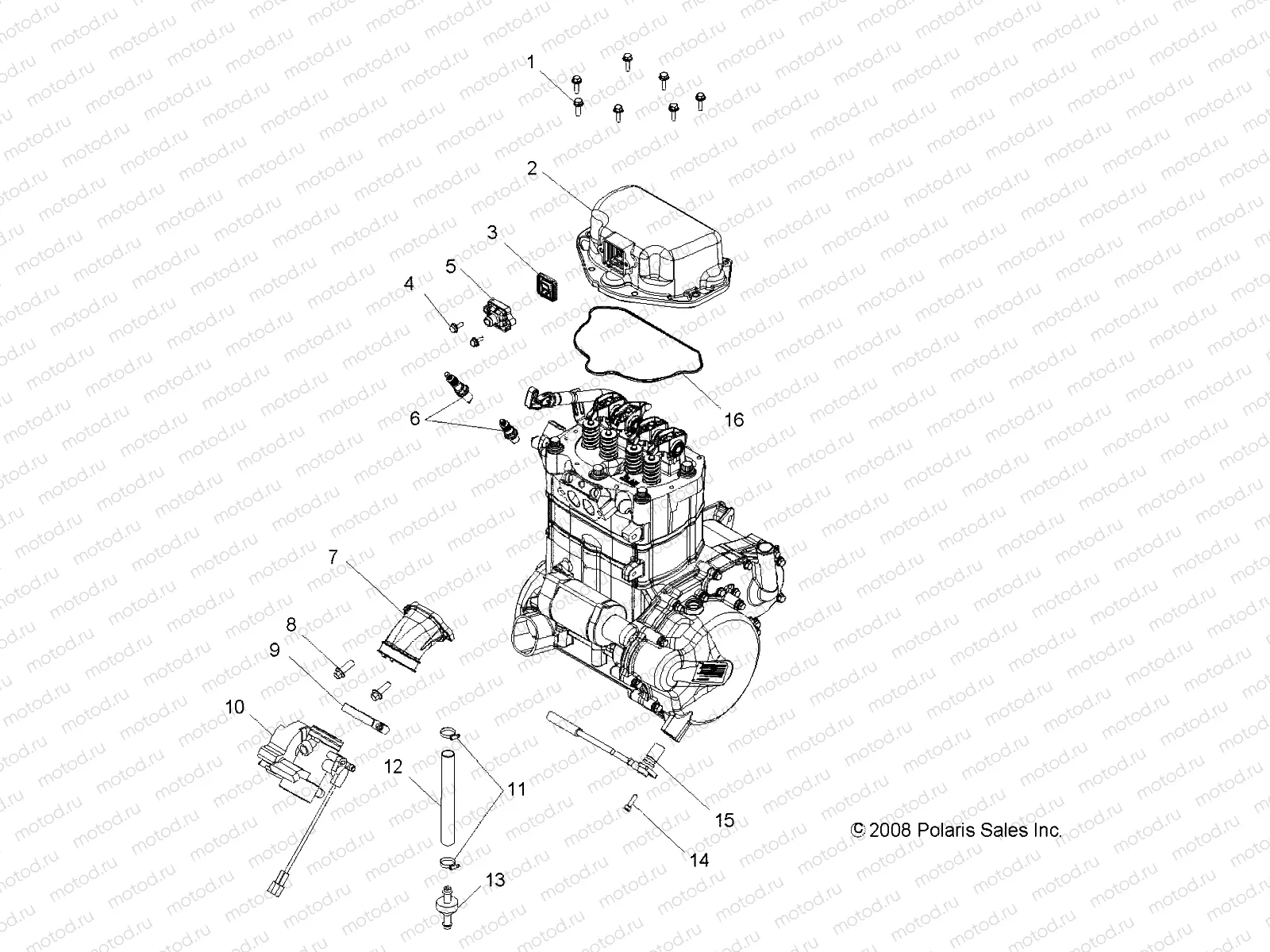 ENGINE | ENGINE, THROTTLE BODY and VALVE COVER - R09HH68/HY68 ALL OPTIONS (49RGRTHROTTLEBODY097004X4)