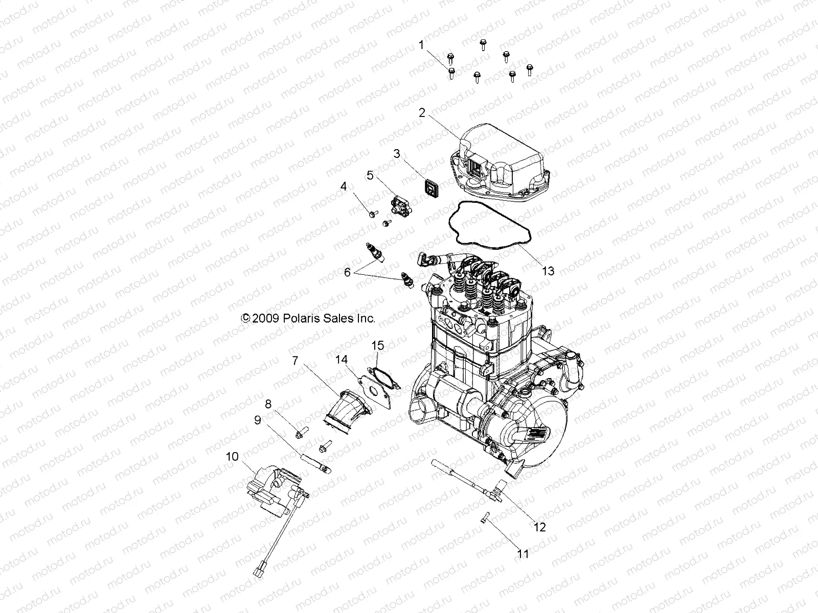 ENGINE | ENGINE, THROTTLE BODY and VALVE COVER - R10WH76AG/AH/AR/AV/WY76AW/AZ (49RGRTHROTTLEBODY10800CREW)